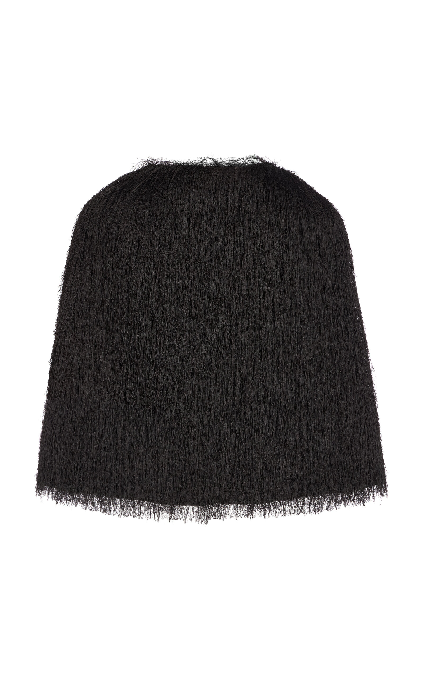 Pinla Fringed Cape black - 5