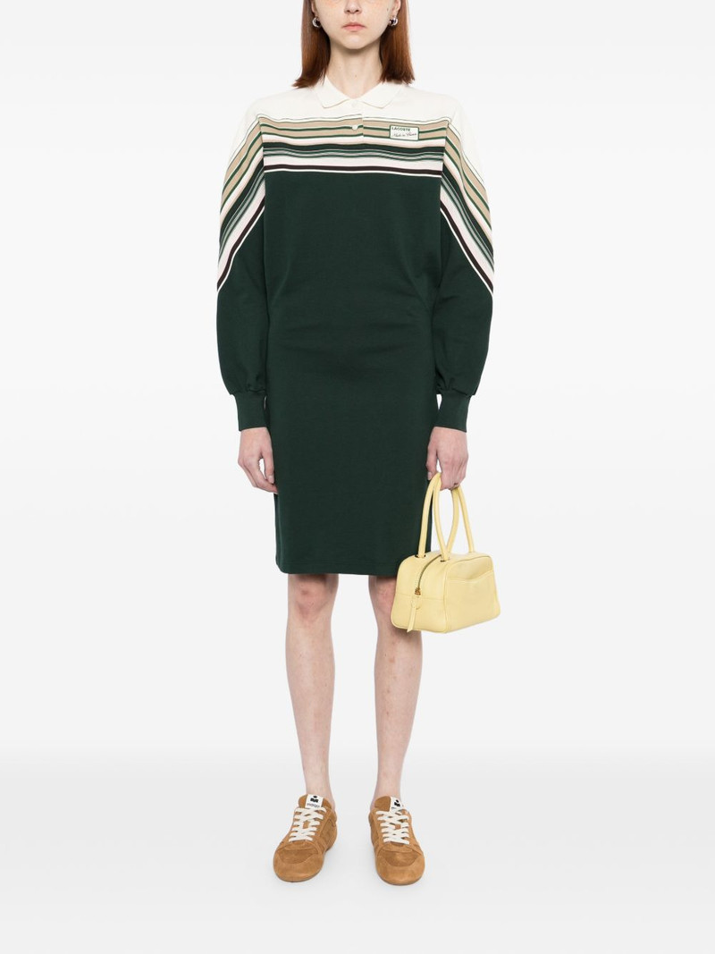 LACOSTE striped mini dress outlook