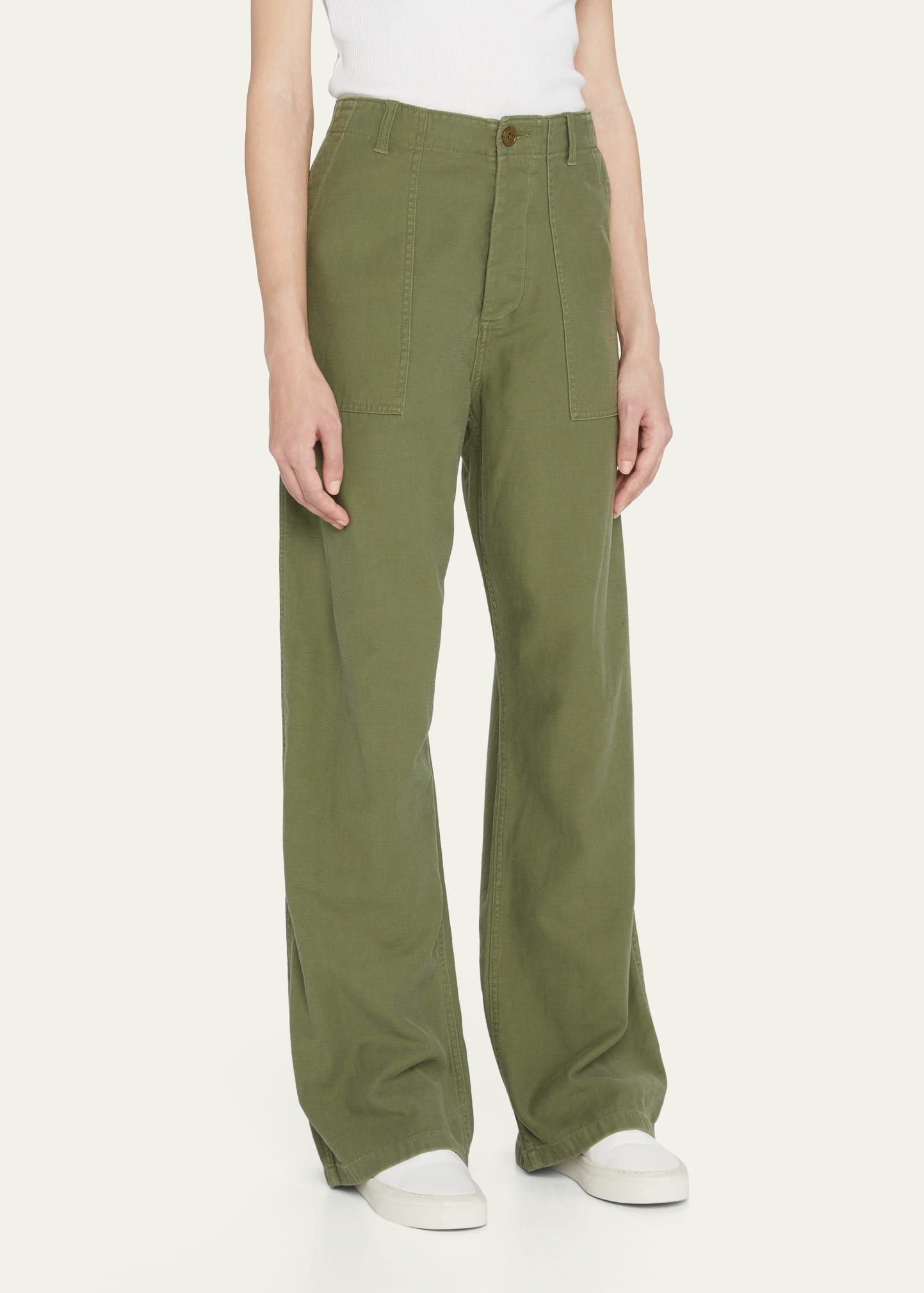 Wide-Leg Utility Pant - 4
