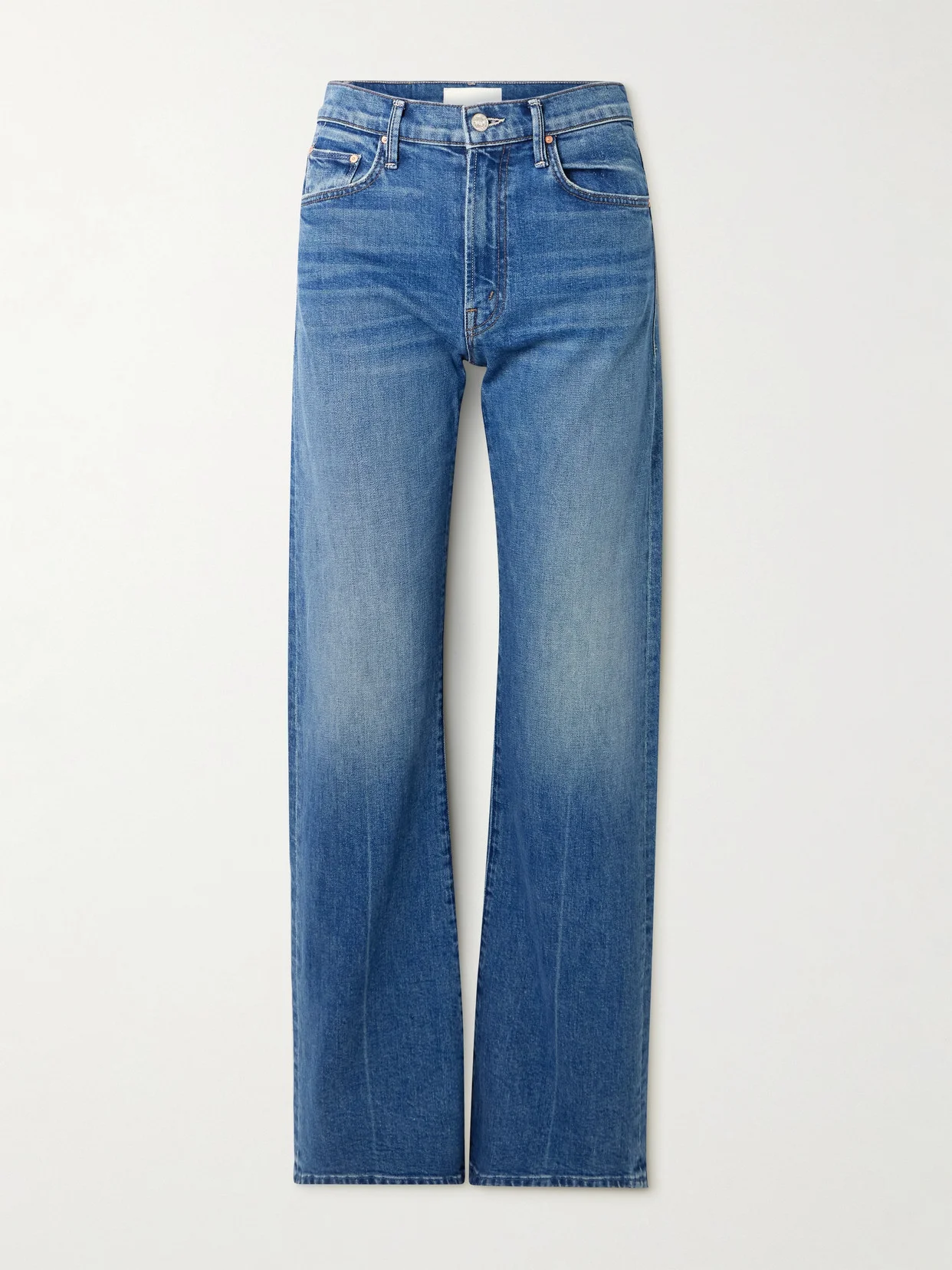 Lasso Sneak Mid-rise Straight-leg Jeans - 1