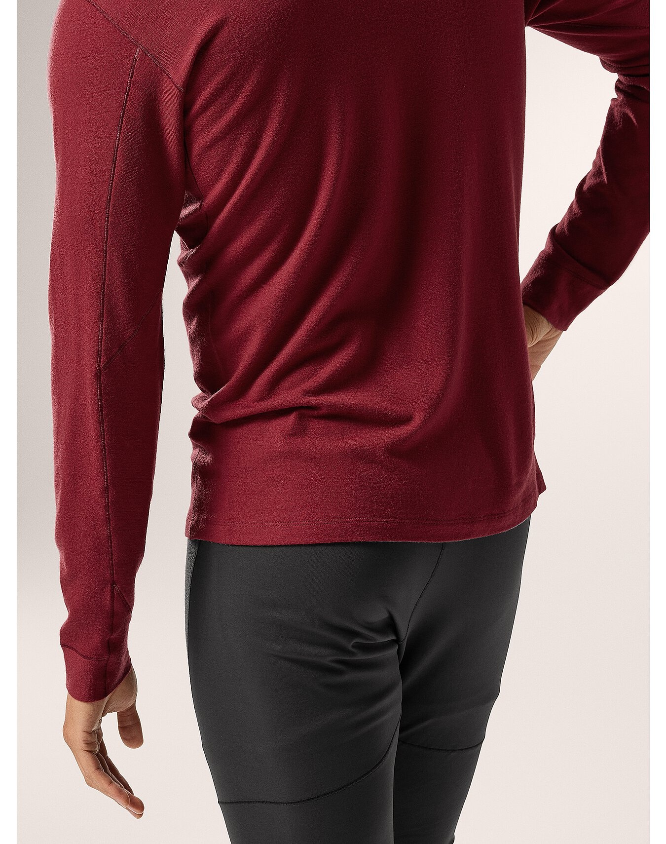 Rho Merino Wool Crew Neck LS - 3