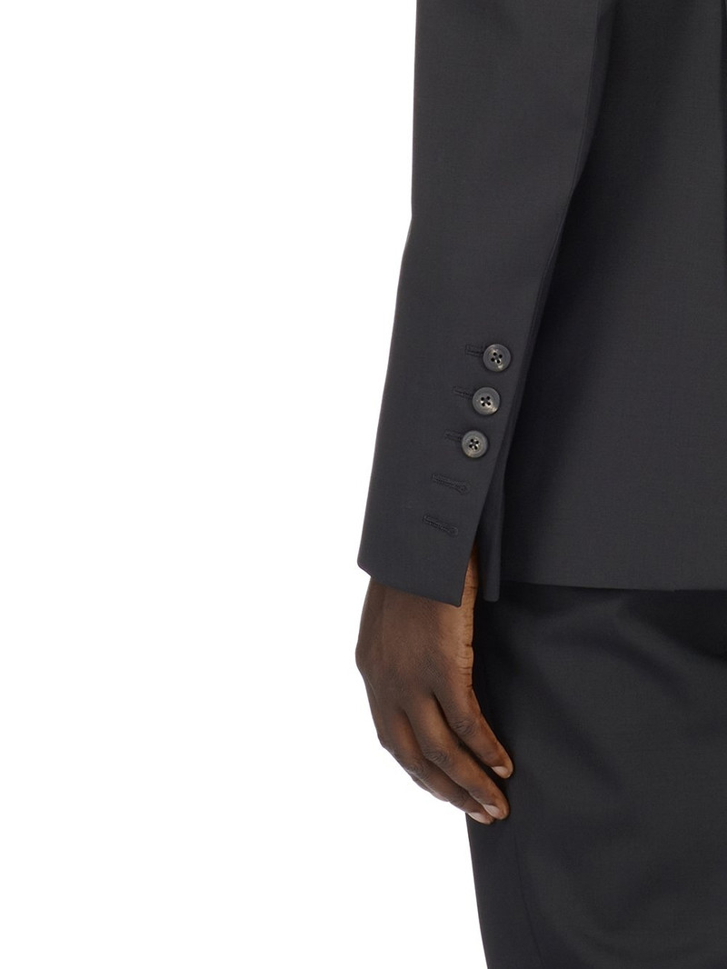 seam-detail single-breasted blazer 6