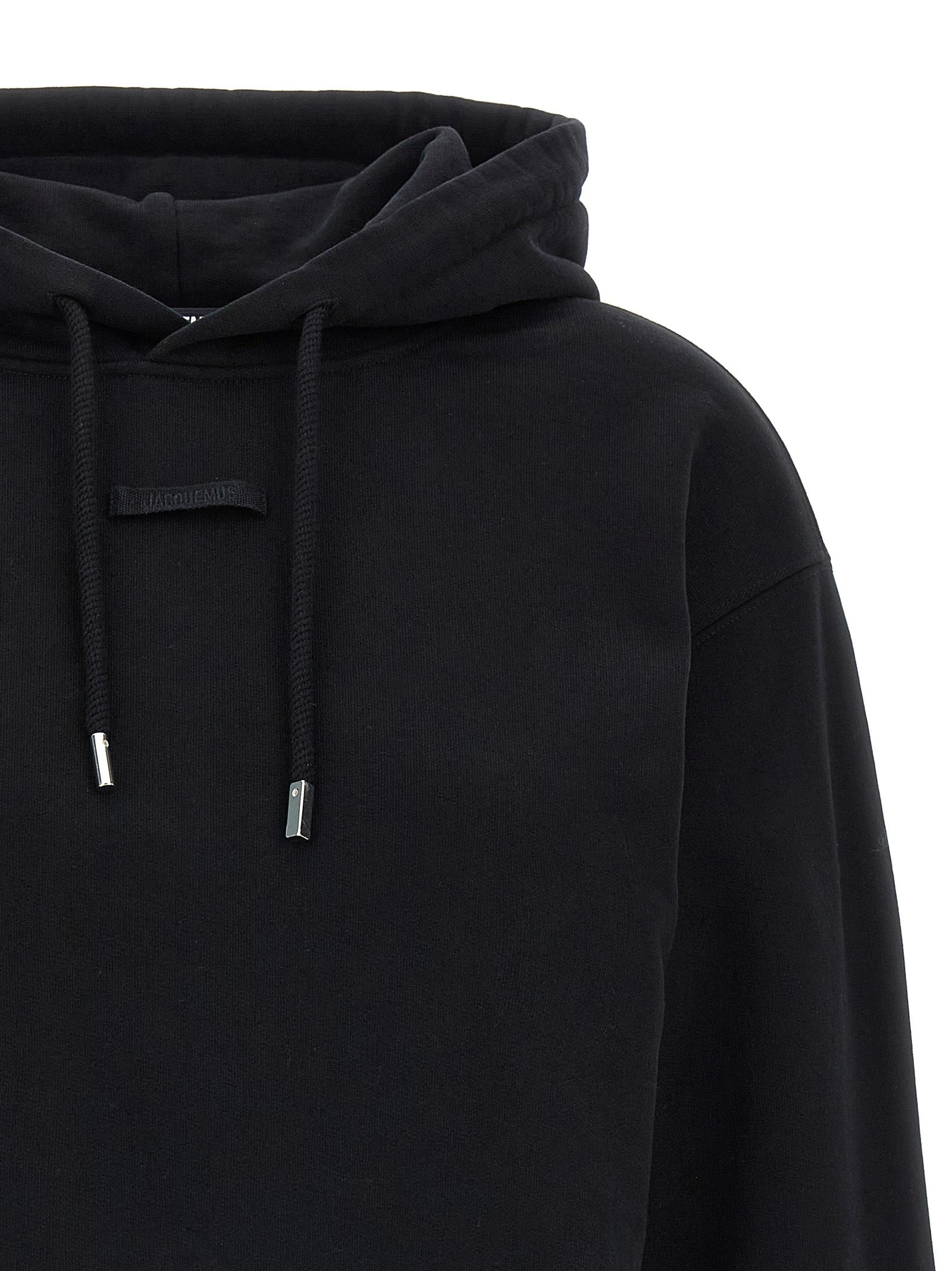 Le Hoodie Gros-Grain Sweatshirt Black - 3