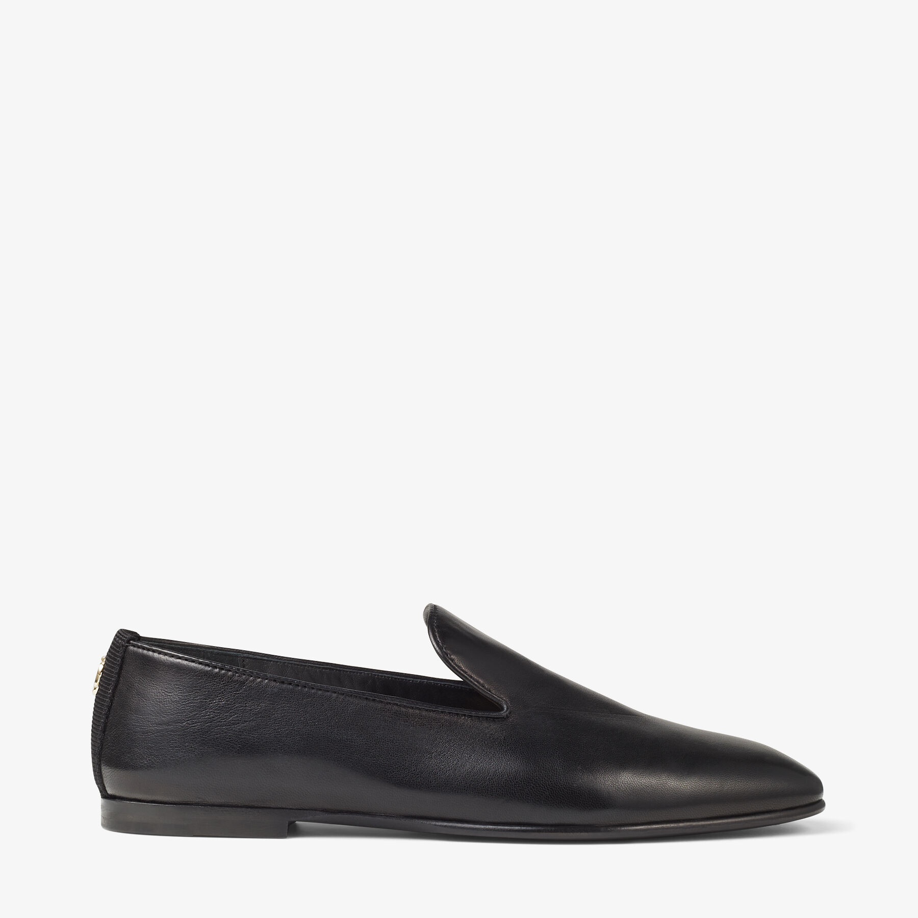Vance Flat
Black Nappa Leather Flat Shoes with JC Button - 1