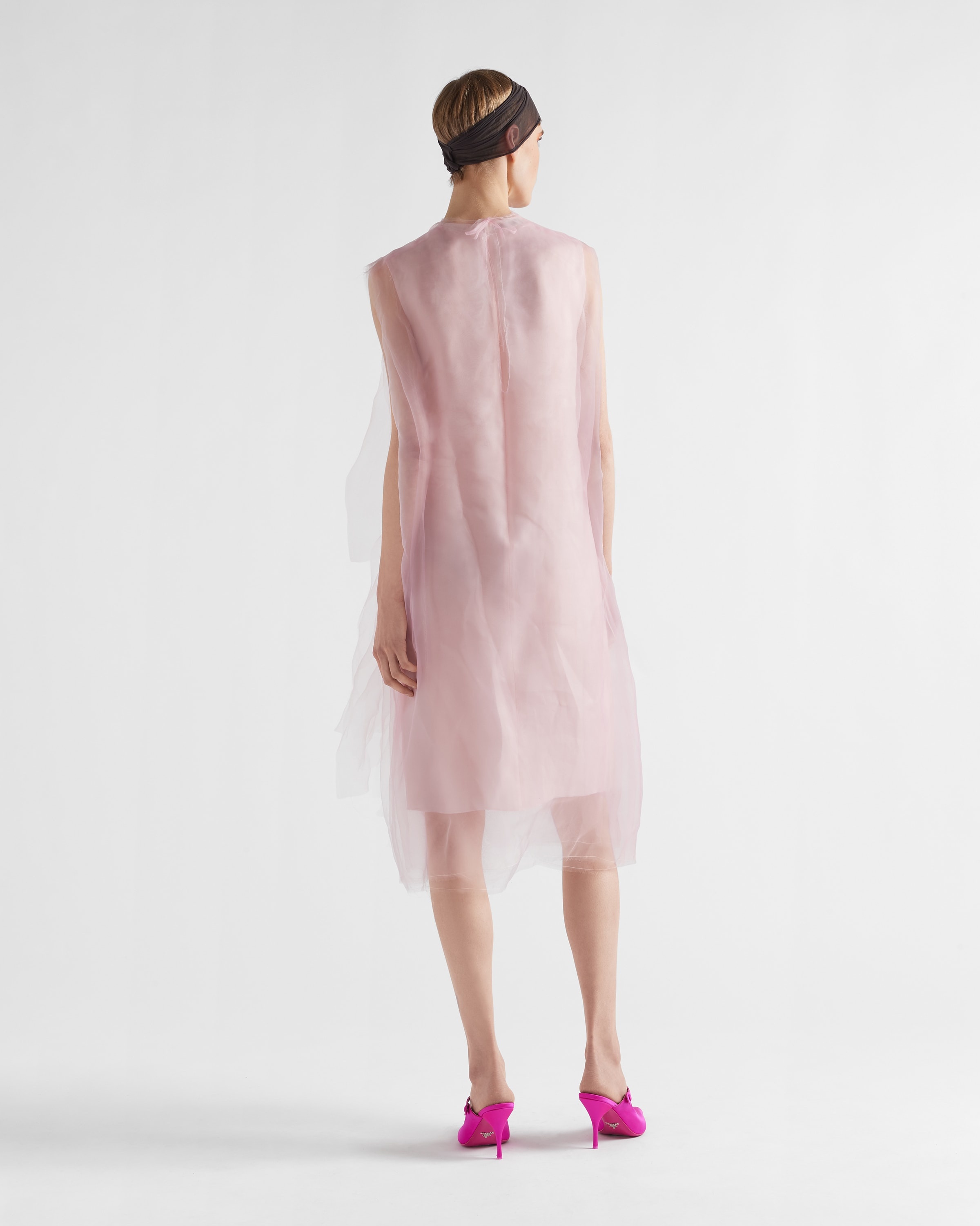 Technical voile dress - 5