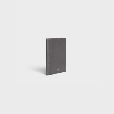 CELINE PASSPORT COVER IN GRAINED CALFSKIN outlook