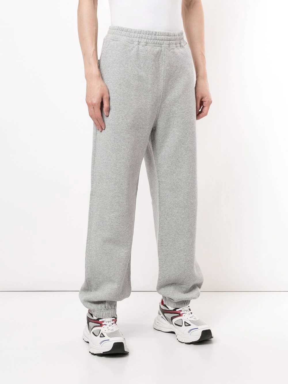 Stock embroidered logo track pants - 3