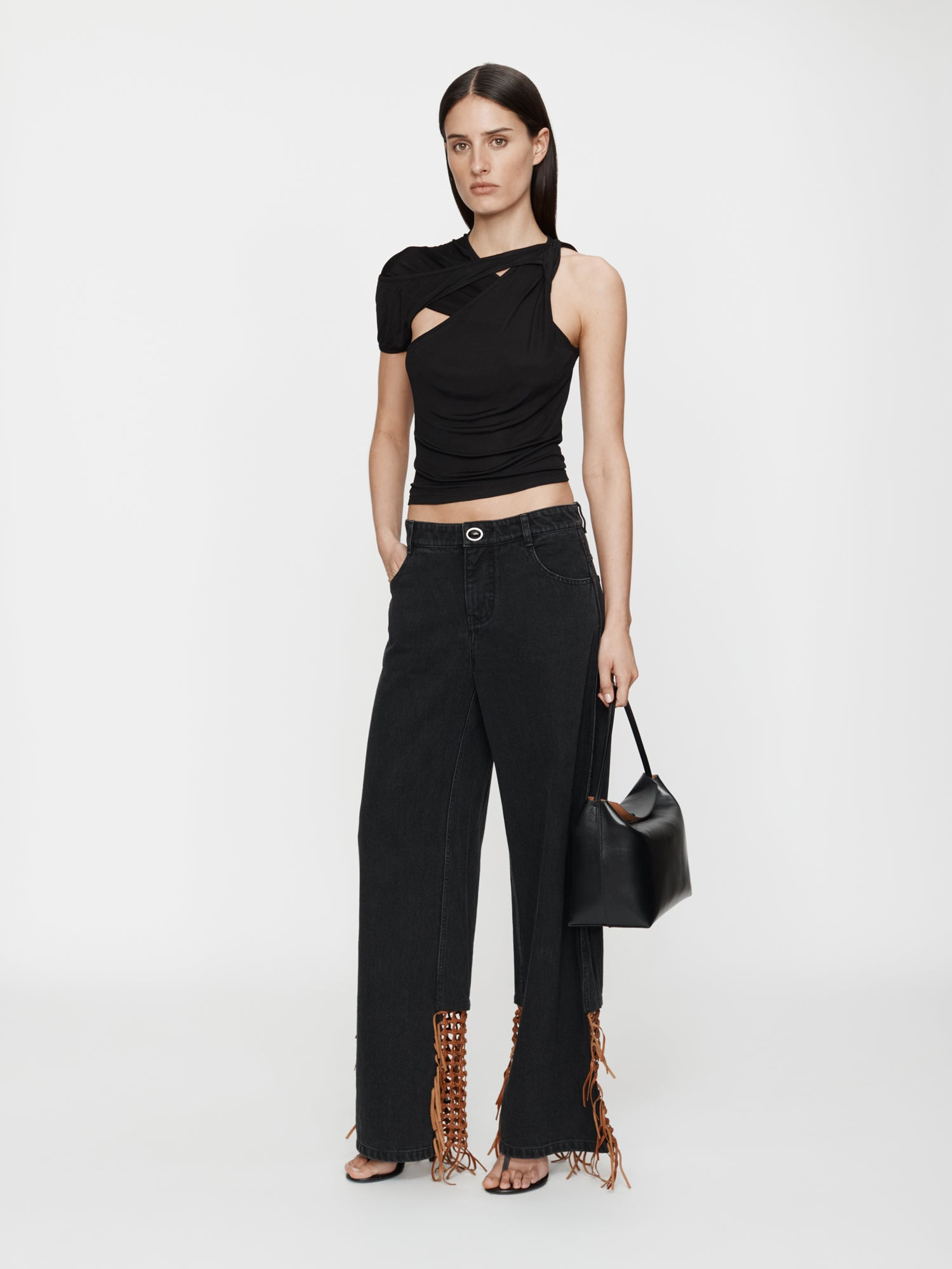 Basket Leather Jean - 3