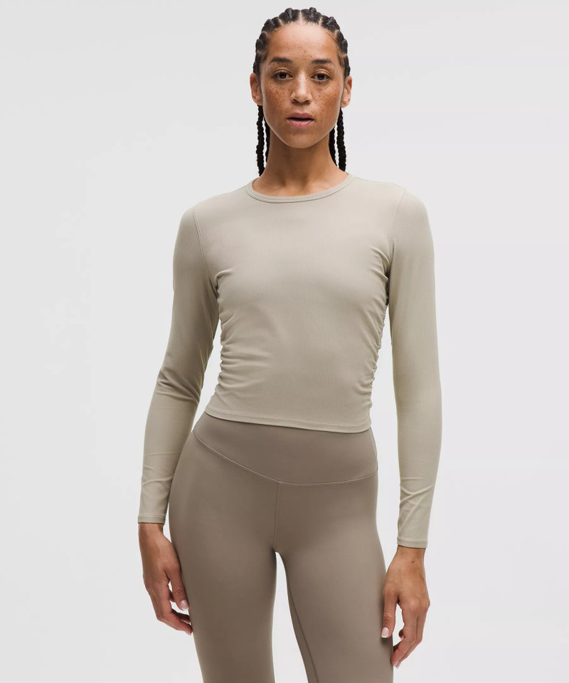 All It Takes Ribbed Nulu Long-Sleeve Shirt 1