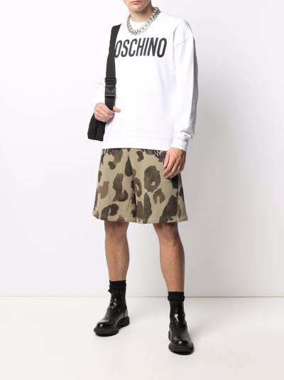 Moschino logo-print sweatshirt outlook