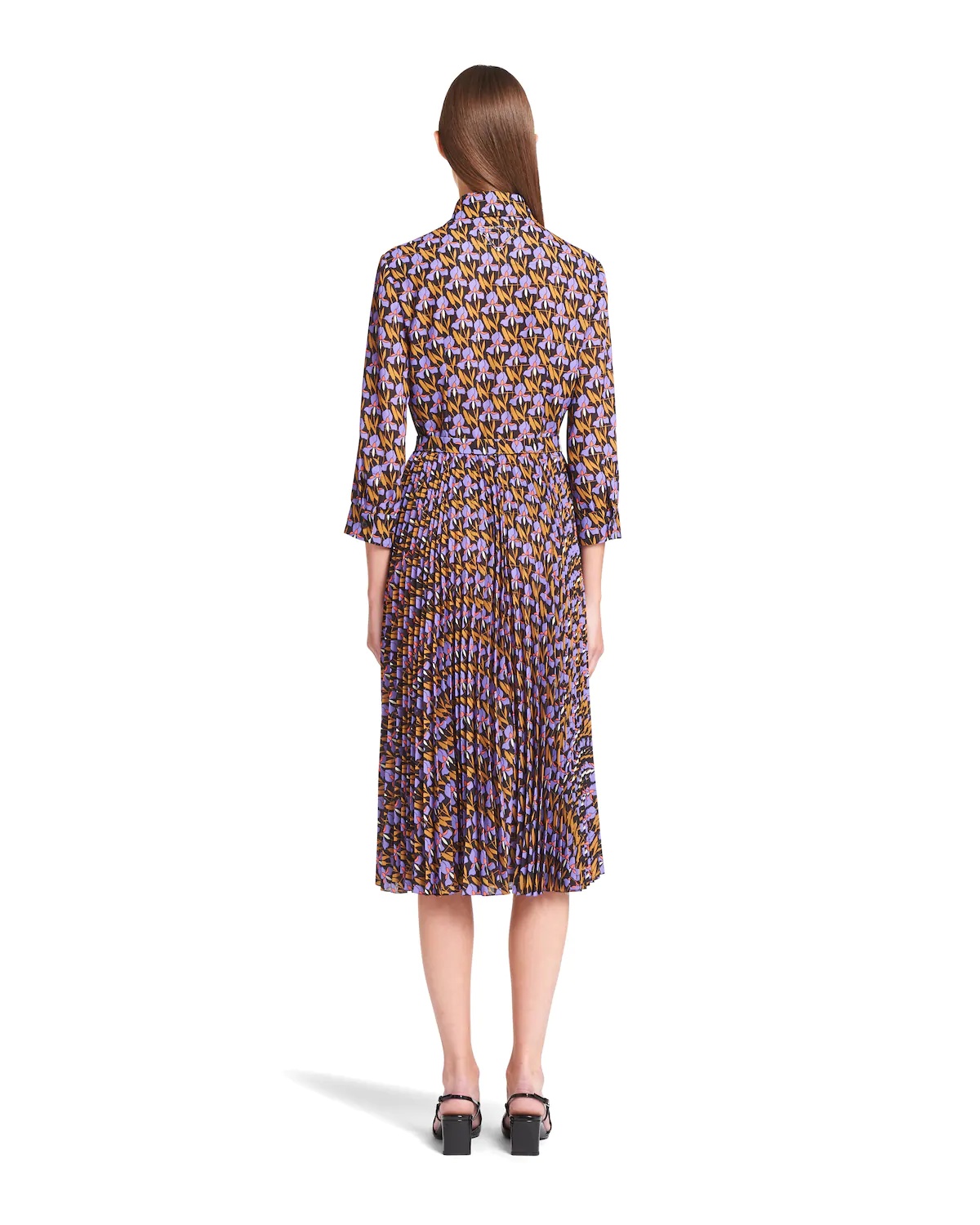 Light printed sablé dress - 4