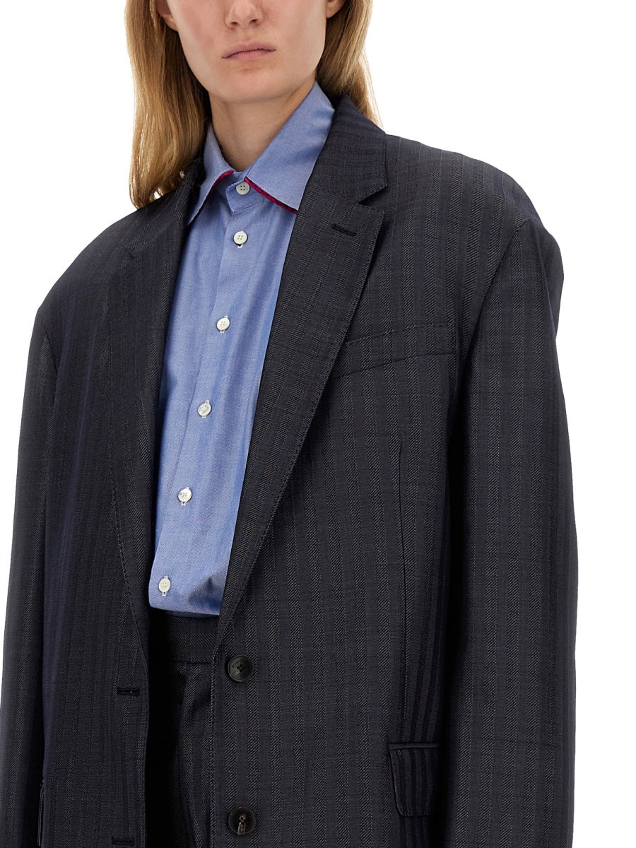 Etro Women Pegasus Buttoned Over Jacket - 4