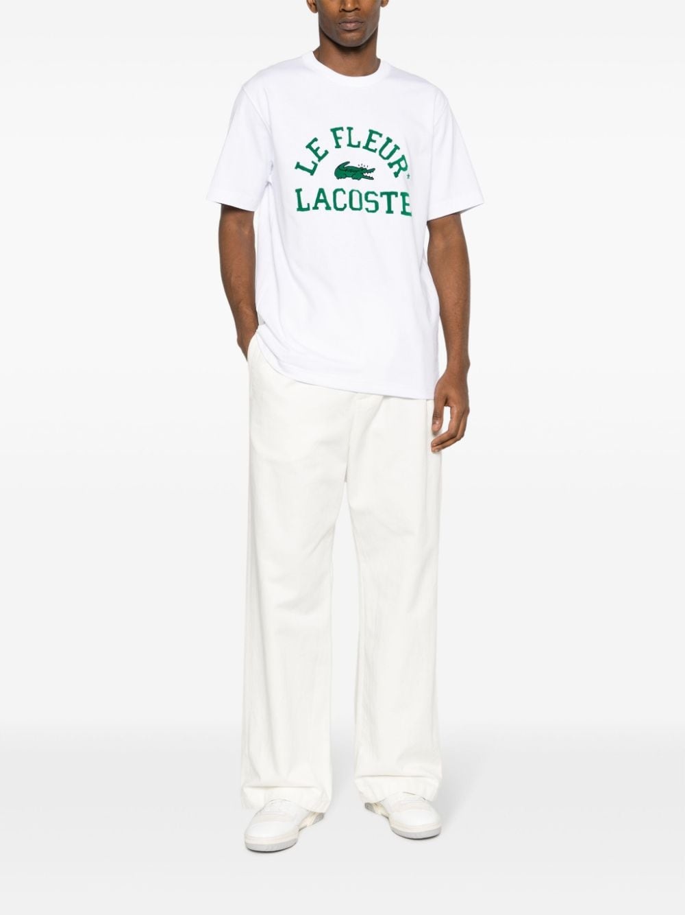 x le FLEUR cotton T-shirt - 3