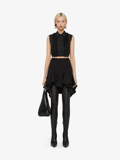 Givenchy SKIRT IN PUNTO MILANO WITH FLOUNCES outlook