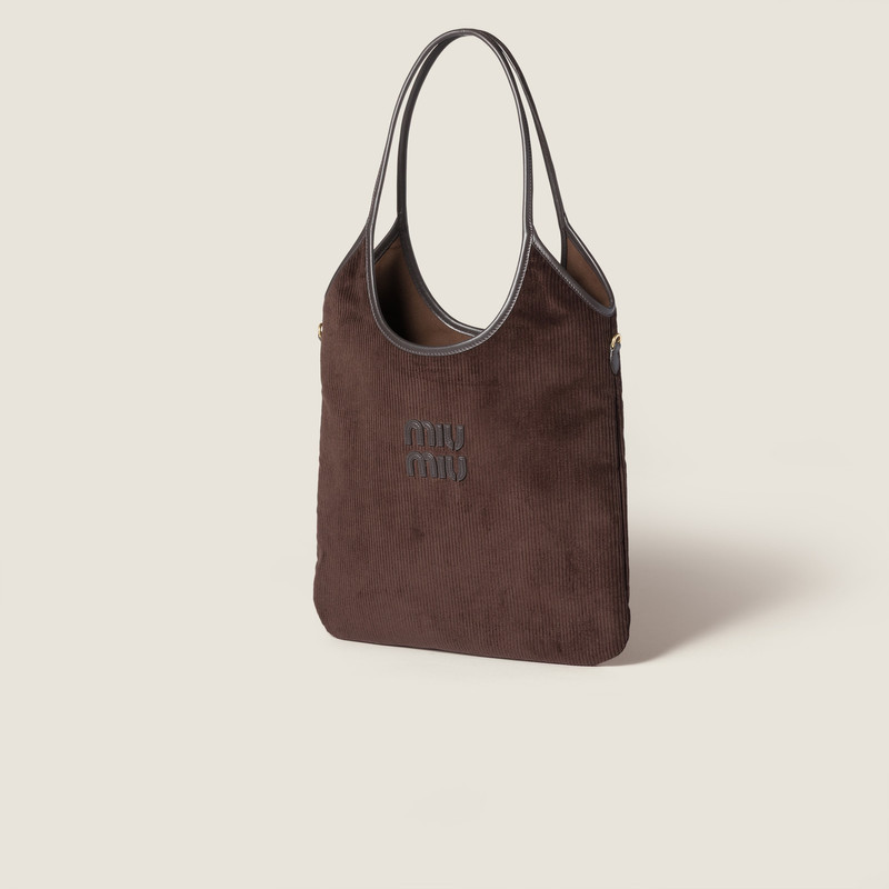 Miu Miu IVY corduroy bag outlook