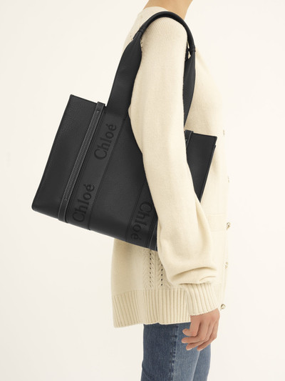 Chloé MEDIUM WOODY TOTE BAG outlook