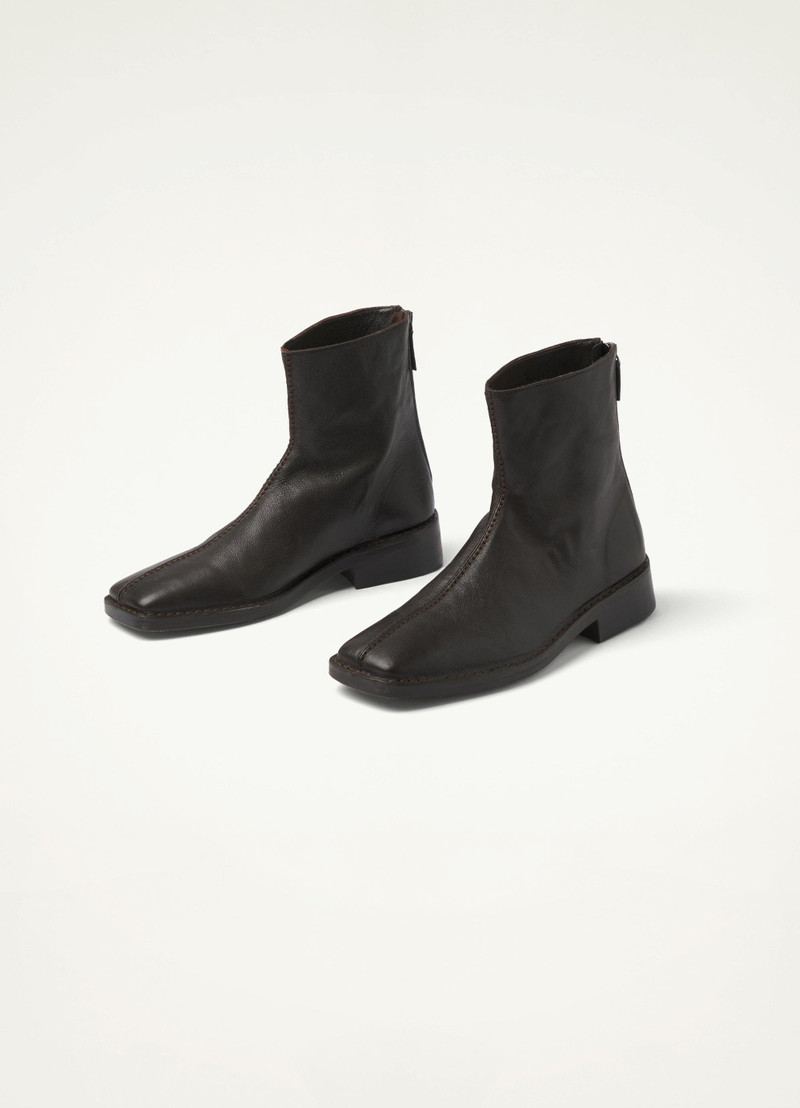 PIPED ZIPPED BOOTS
SOFT LEATHER 6