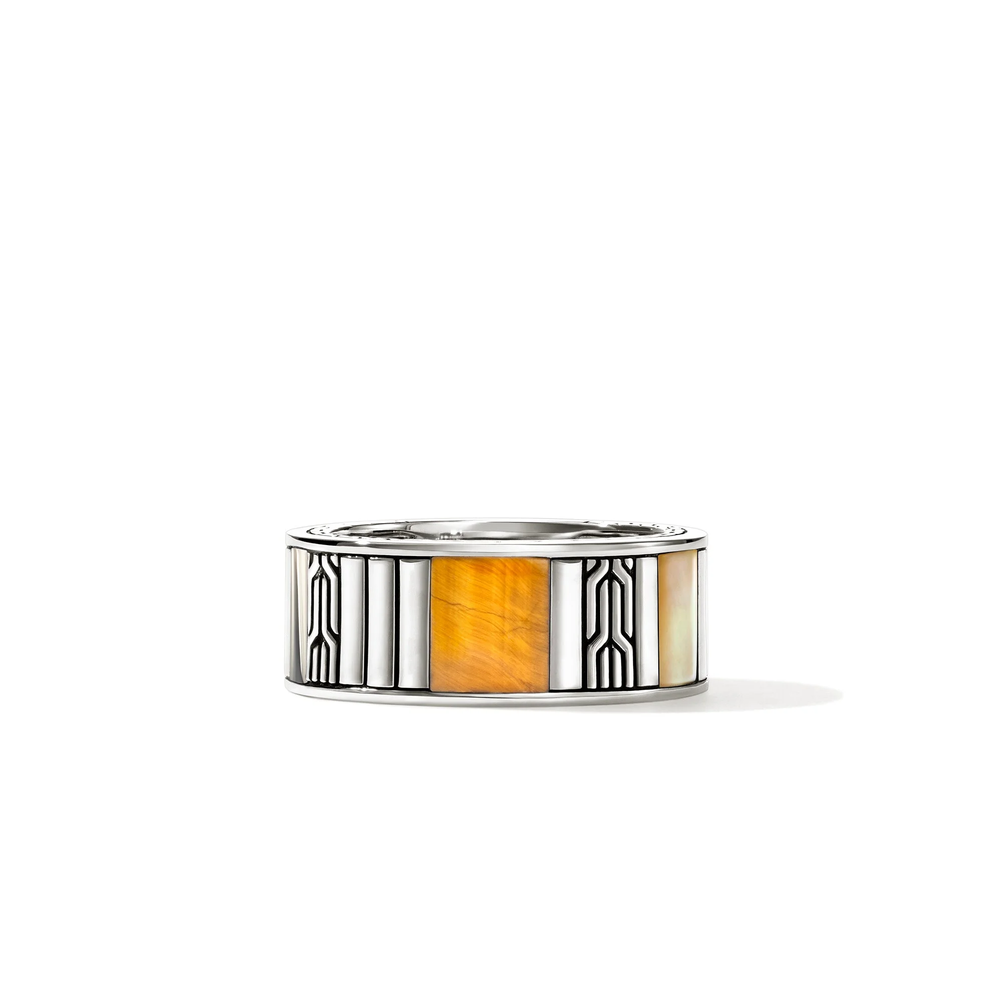 Icon 50 Ring, Sterling Silver, Hardstones - 1