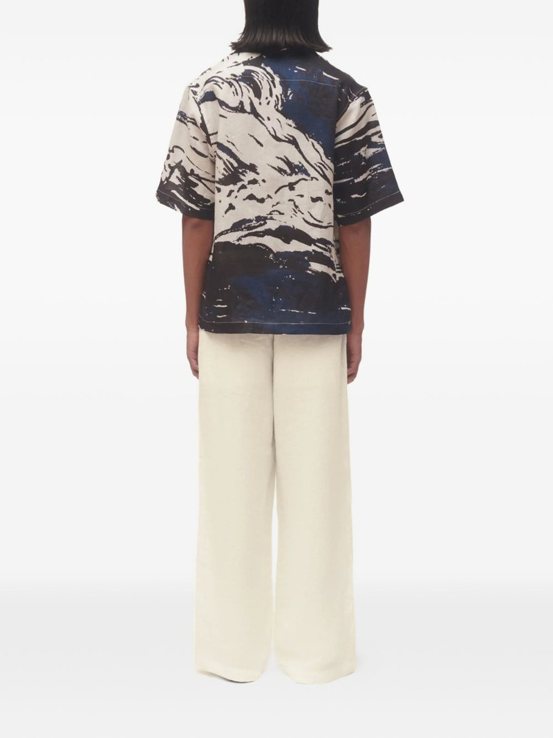 abstract-print short-sleeve shirt 4