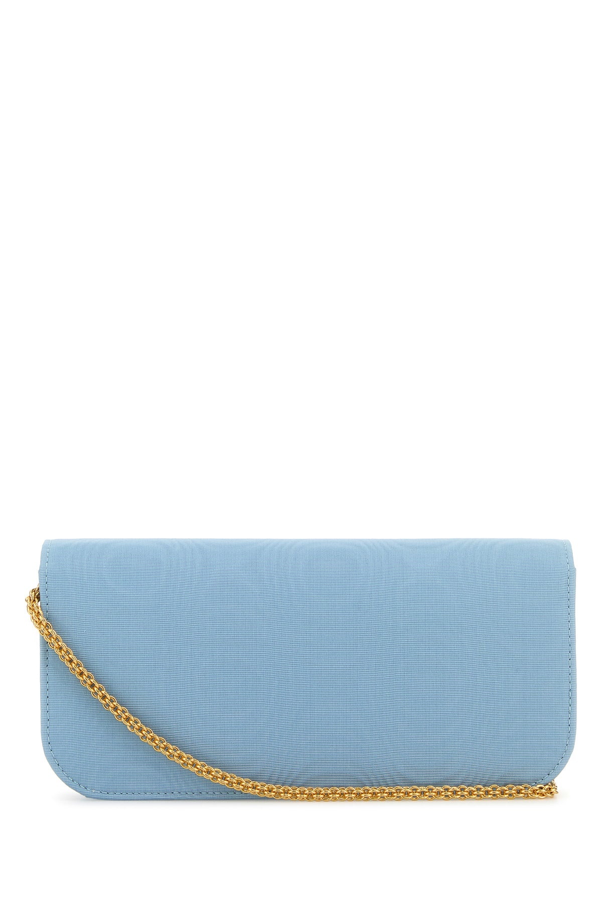 クラッチバッグ VALENTINO LIGHT BLUE FABRIC LOCO CLUTCH Valentino Garavani Locò Clutch Light Blue | Wanan Luxury