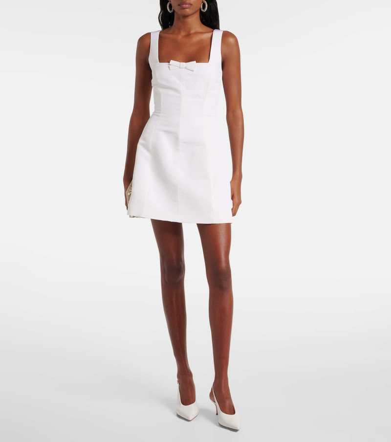 markarian Corinne silk faille minidress outlook