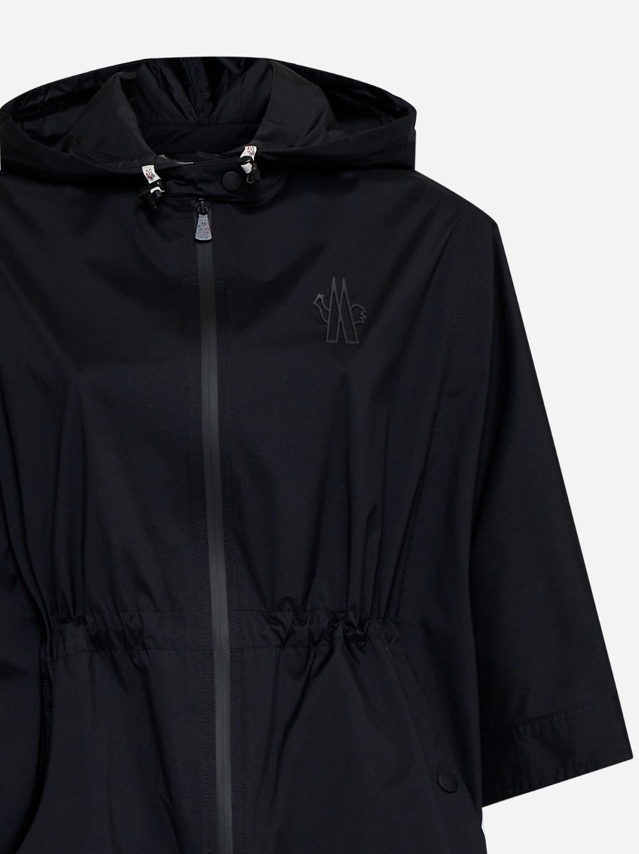 ポンチョ・ケープ MONCLER GRENOBLE VORASSY CAPE 関税込 MONCLER WOOL, ALPACA & MOHAIR PADDED CAPE (MONCLER