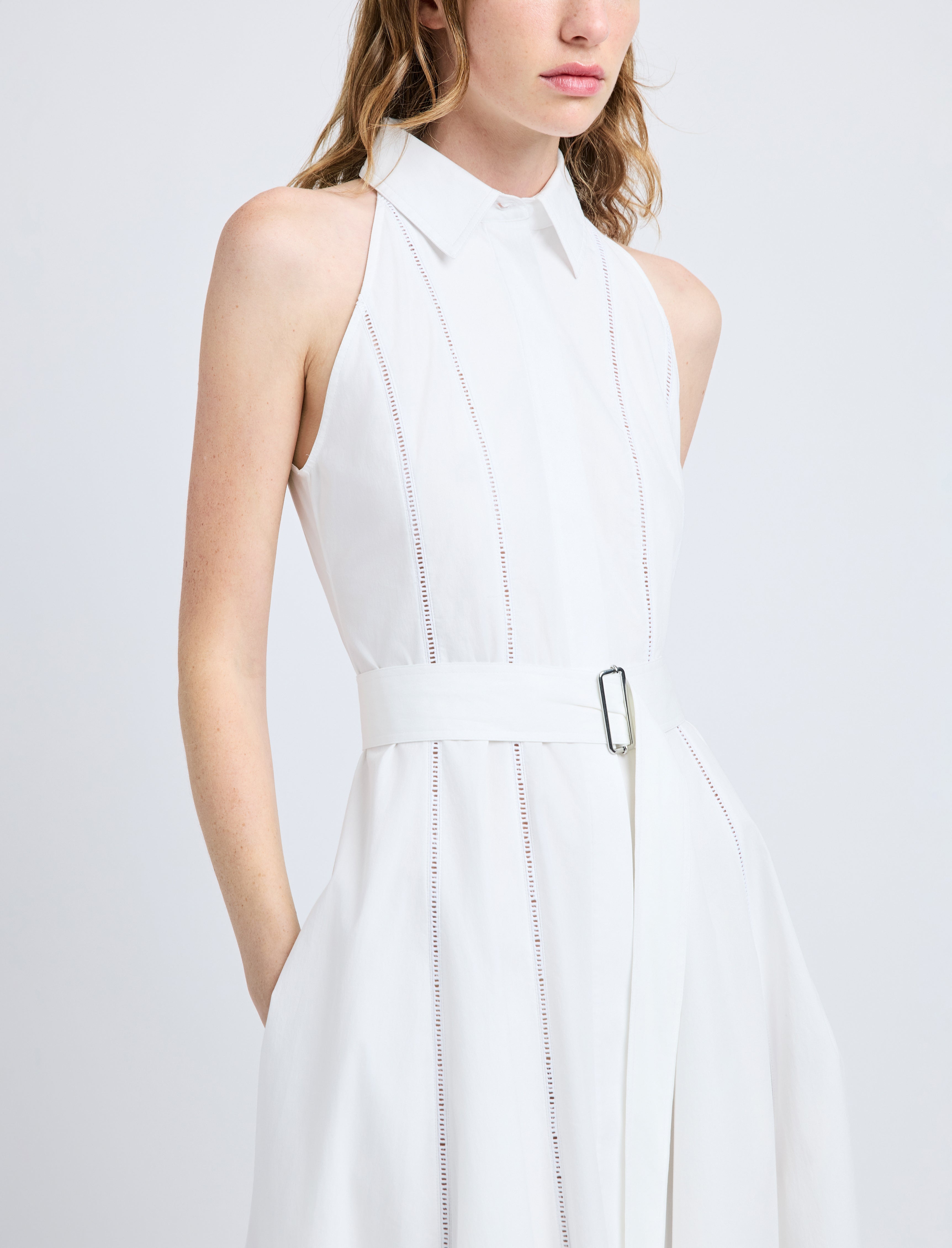 Dorothy Dress in Eco Cotton Poplin - 5