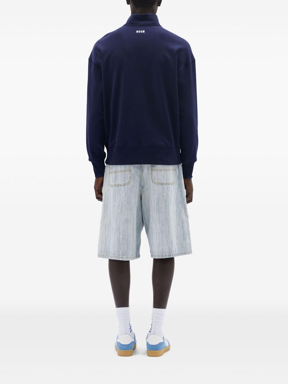 high-neck sweatshirt - 4