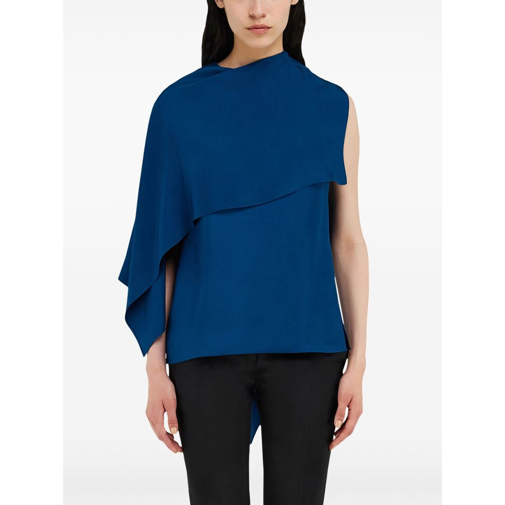 Ferragamo Blue Tops - Blouses Women - 6