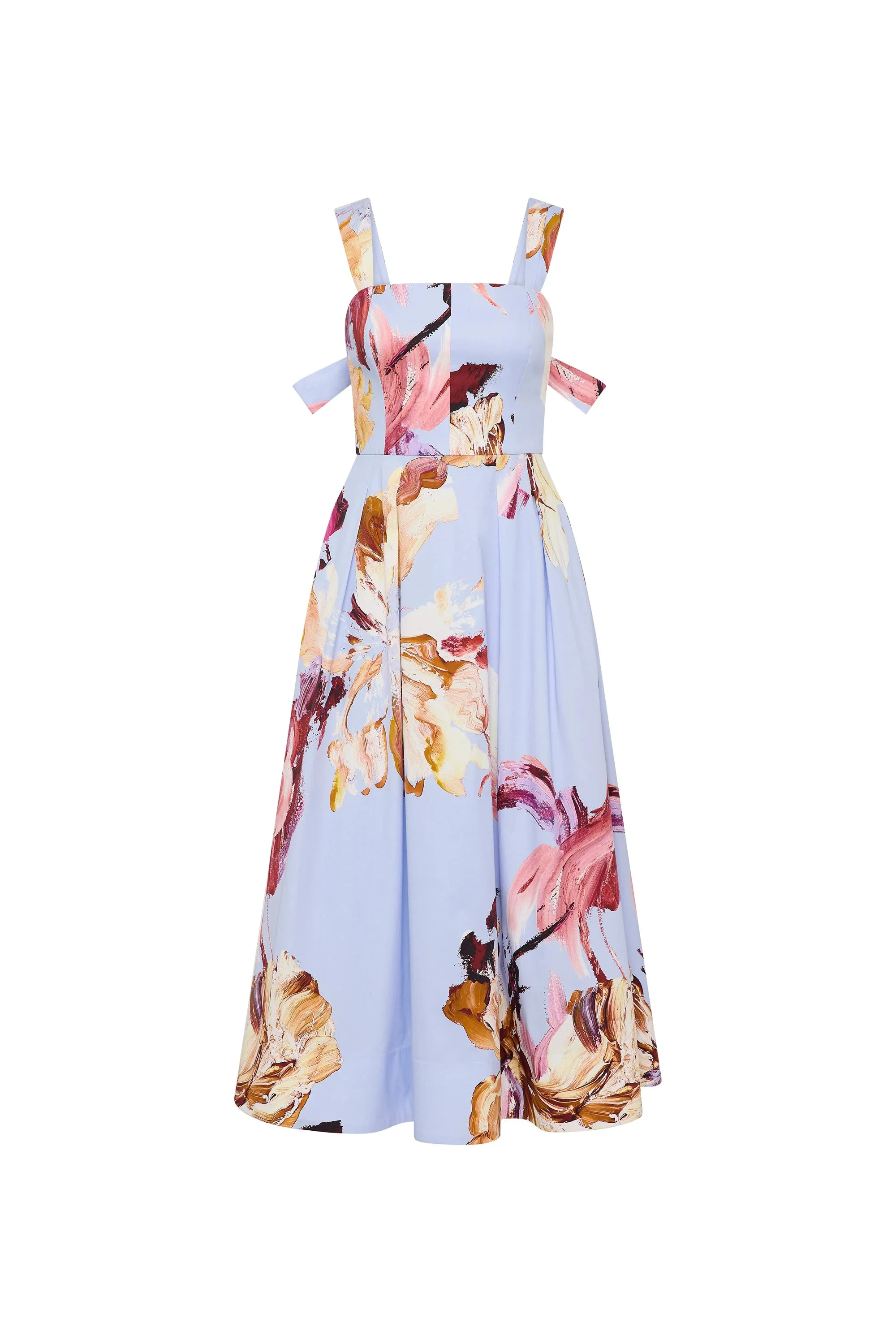 Fleur De Lis Midi Dress - 1