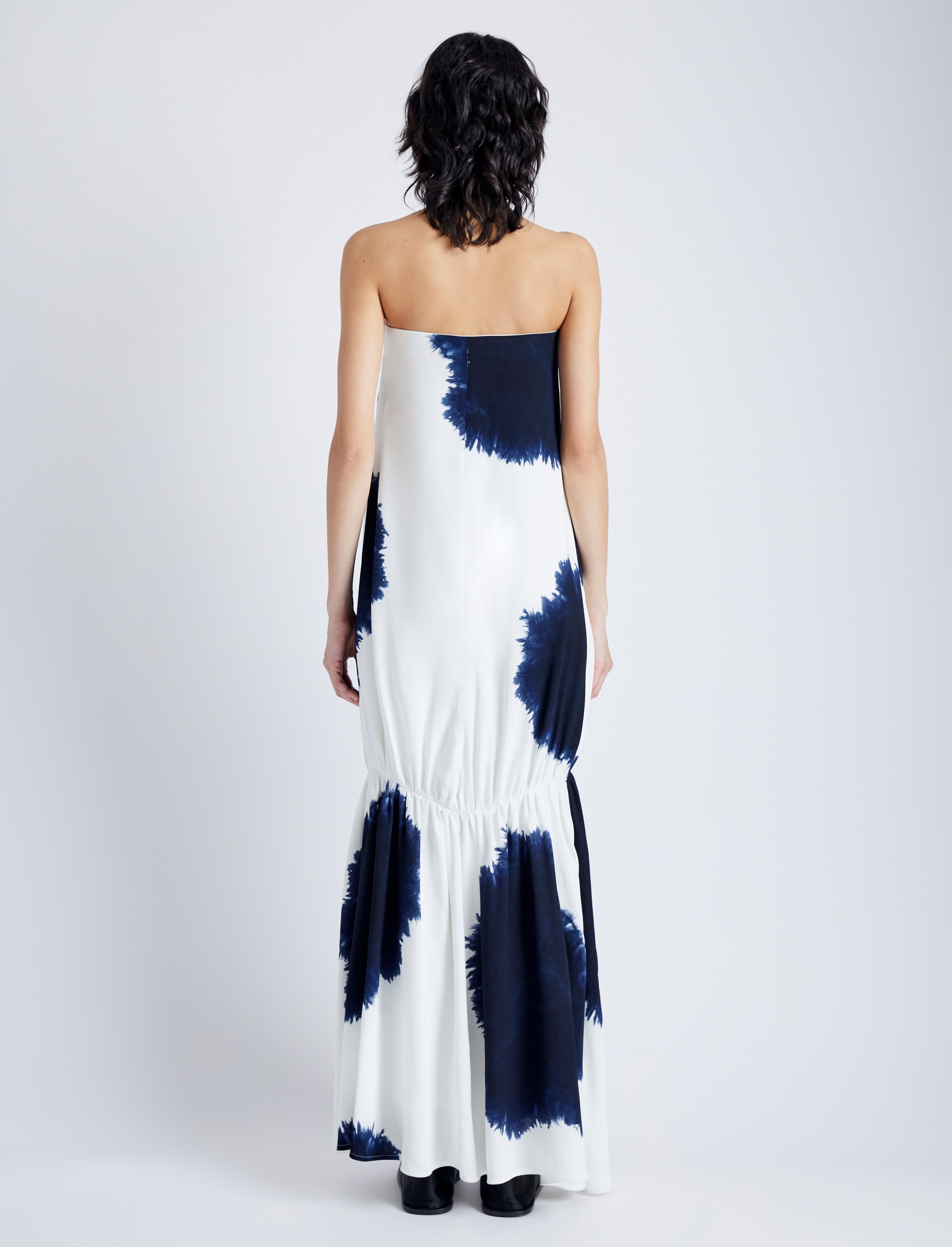 Margot Dress In Printed Viscose Crepe - 4