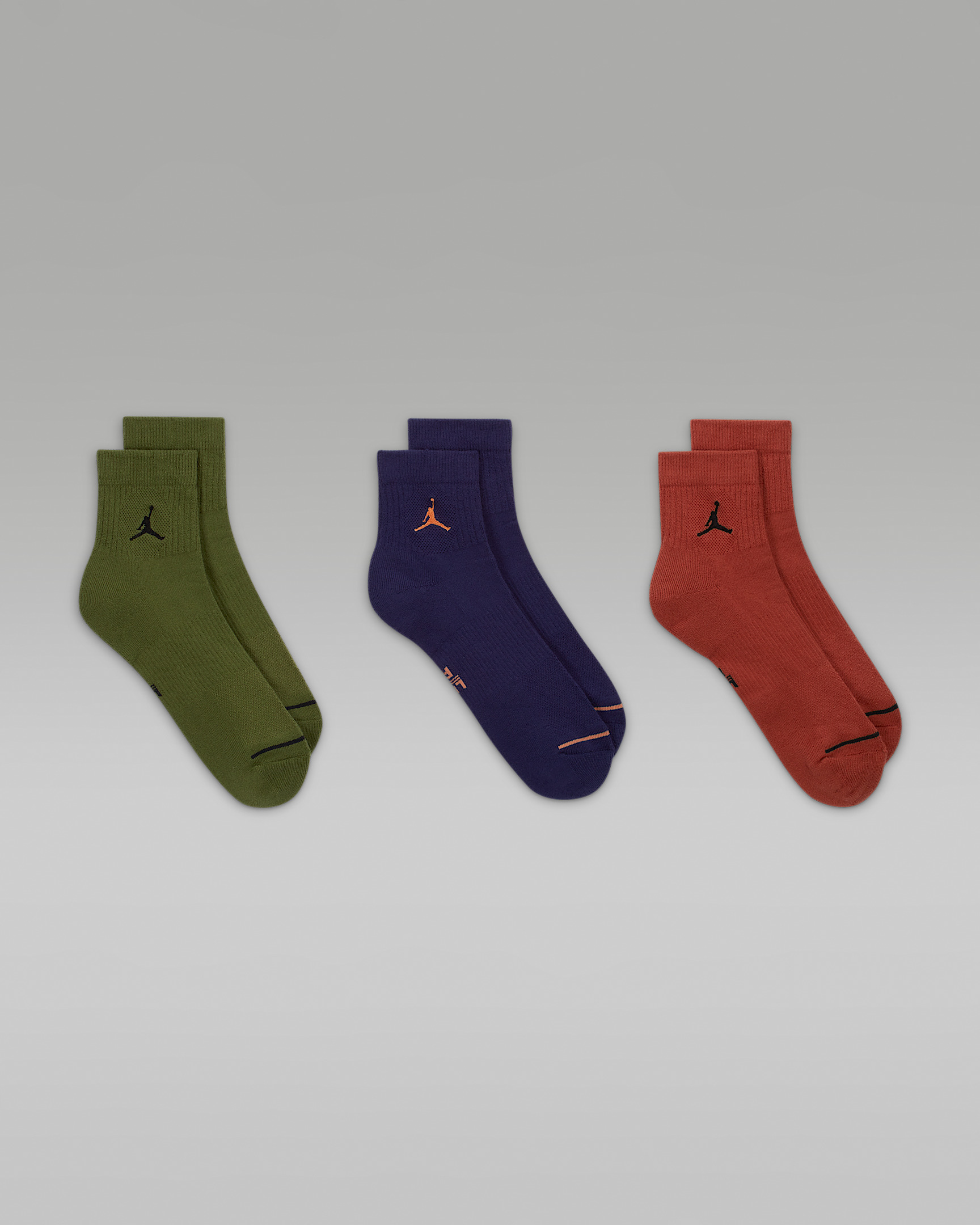 Jordan Everyday Ankle Socks (3 Pairs) - 3