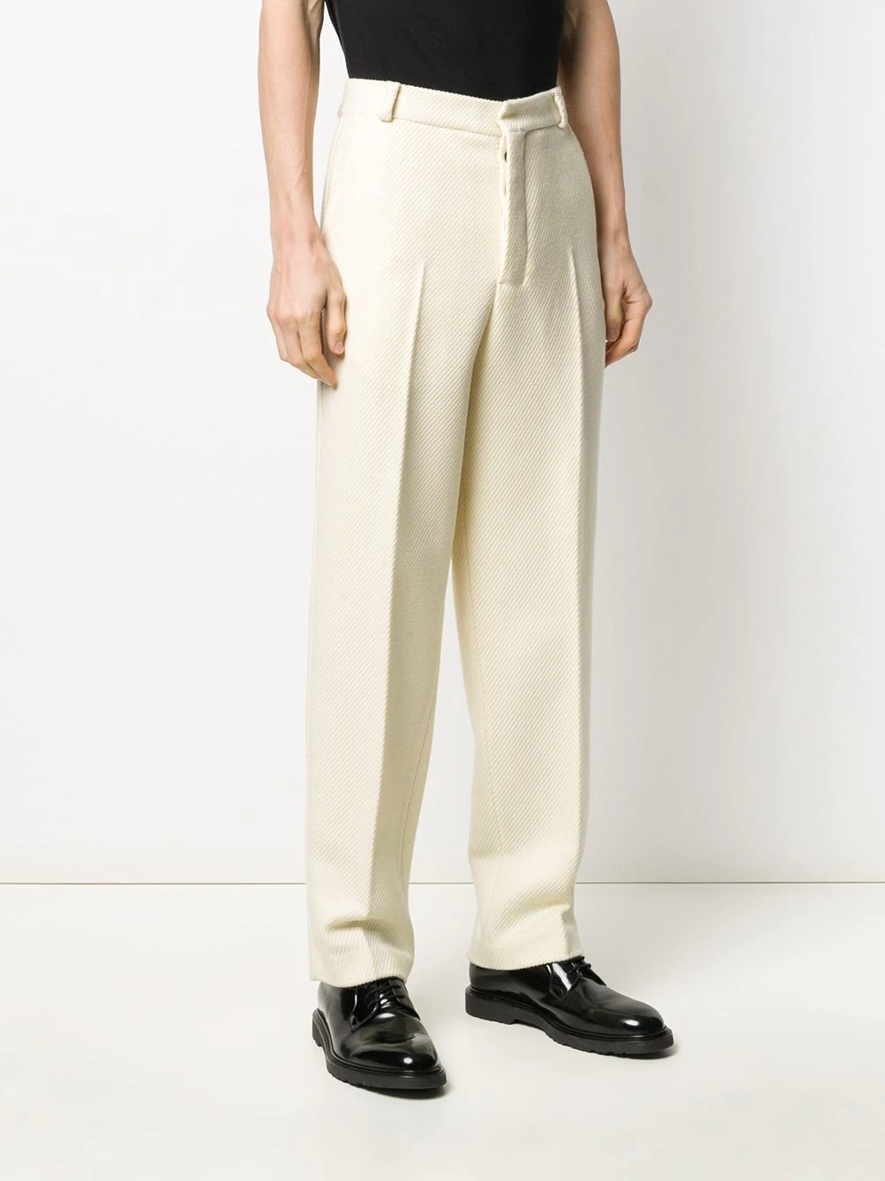 wide-fit pleated trousers - 3