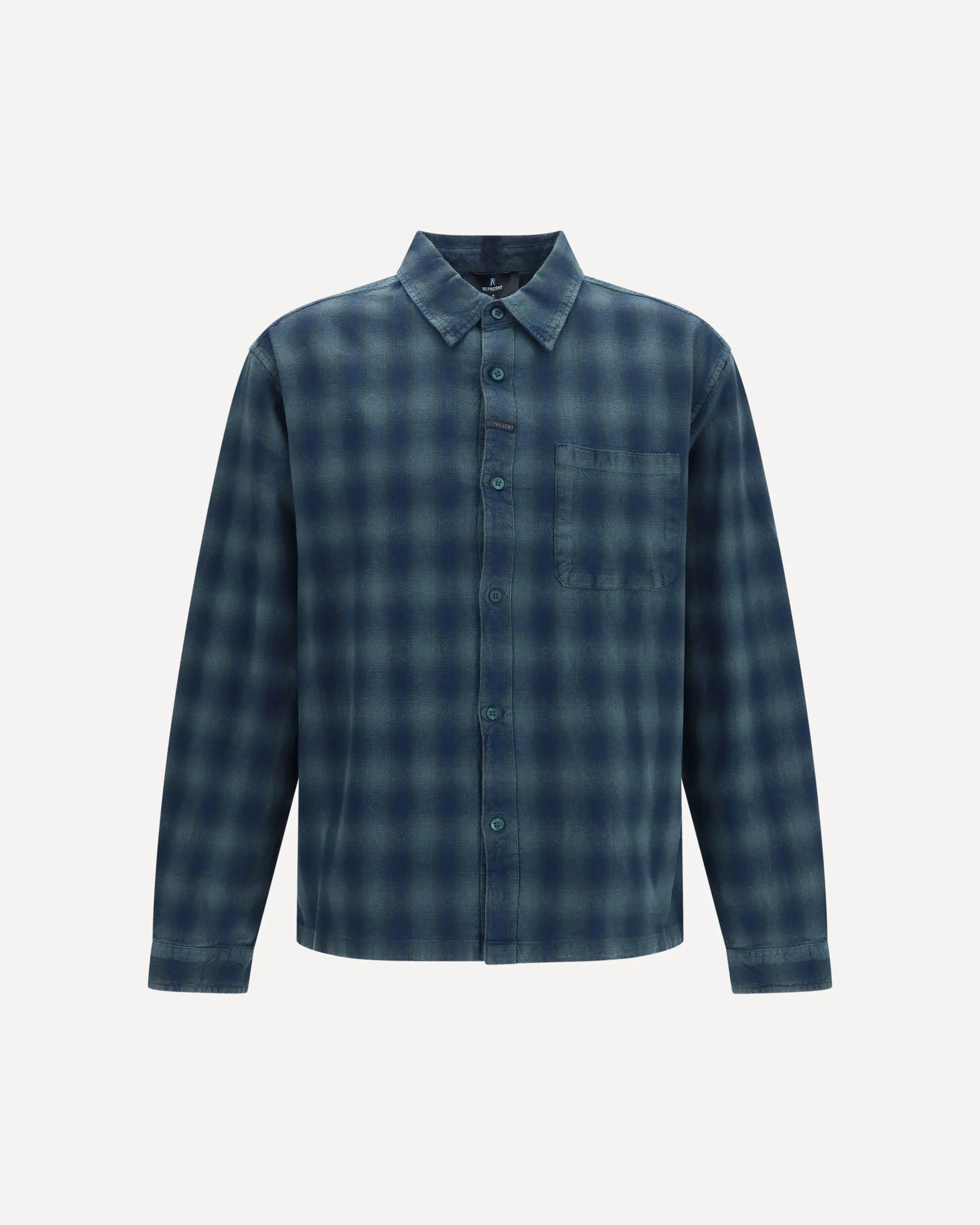 Checked Flannel Shirt - 1