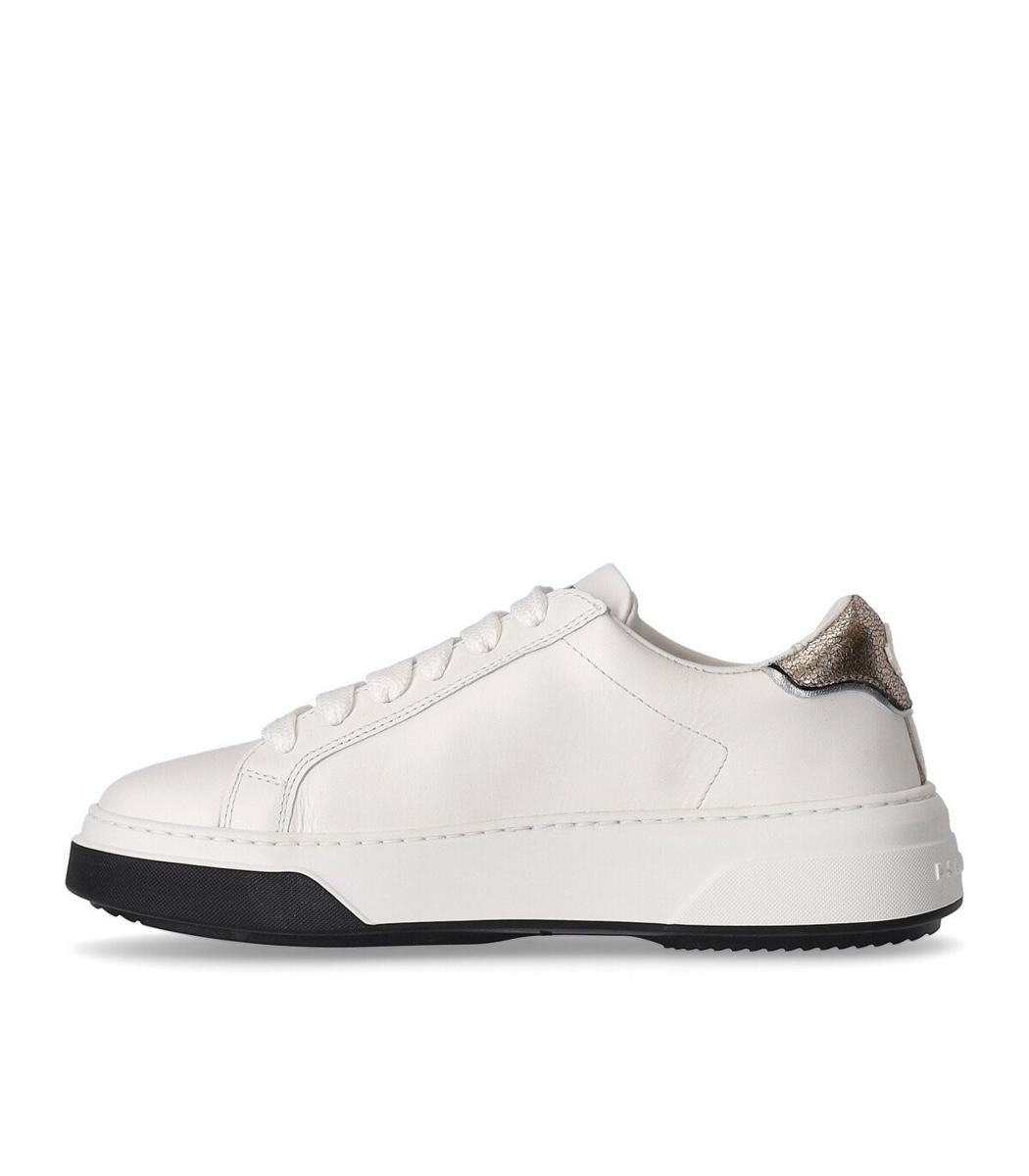 DSQUARED2 BUMPER WHITE GOLD SNEAKER - 3