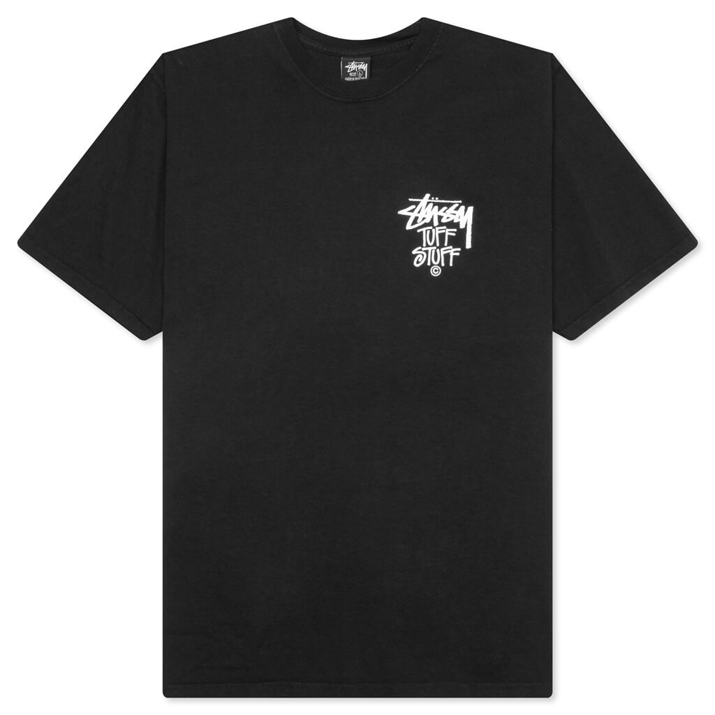 TUFF STUFF TEE - BLACK - 1