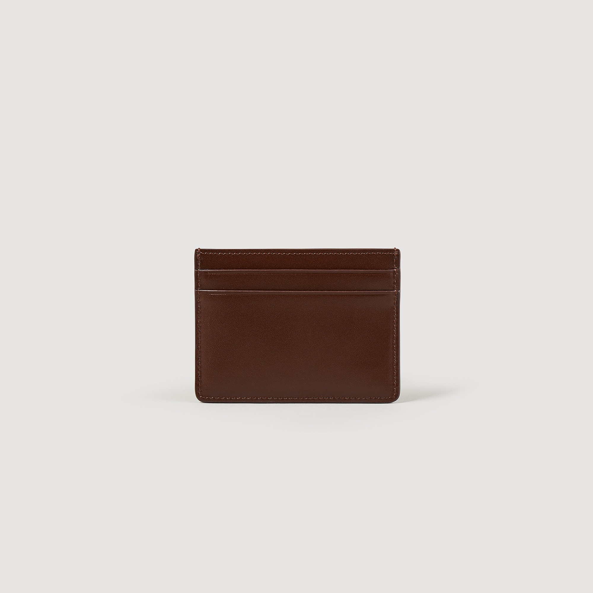 Smooth leather card holder - 3