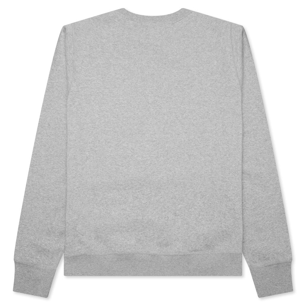 BIG COLLEGE CREWNECK - GRAY - 2