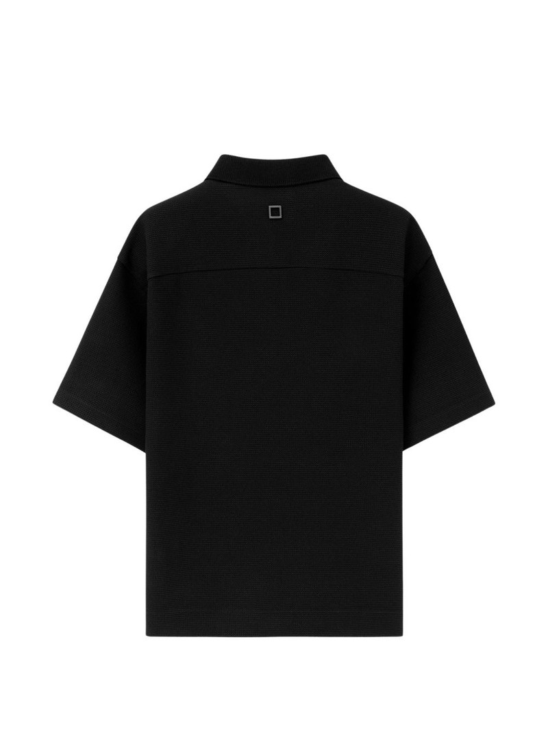 Wooyoungmi pocket polo shirt outlook