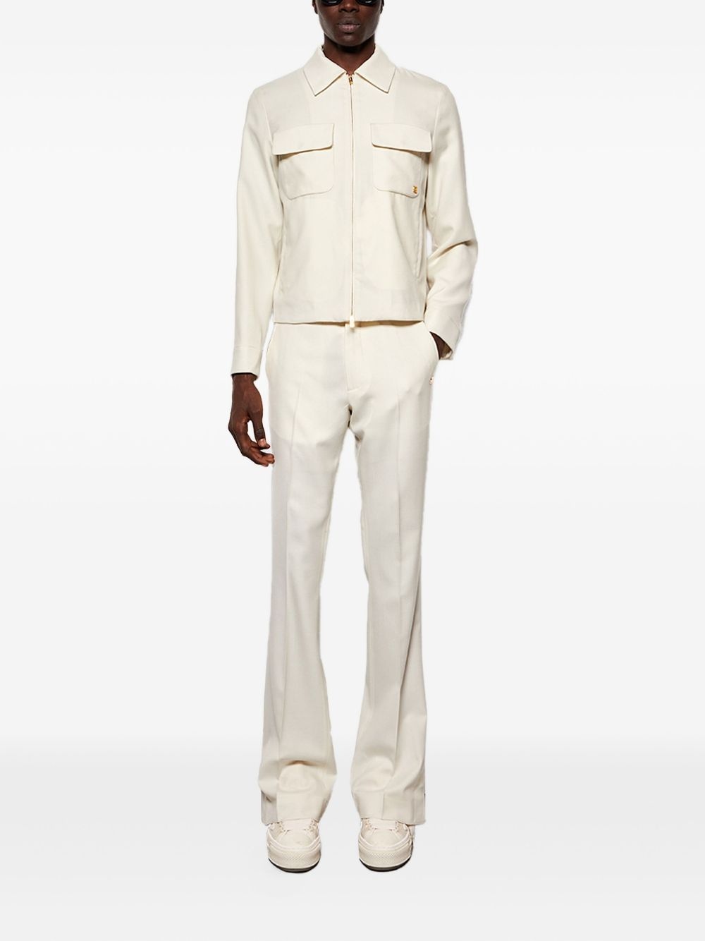 straight-leg trousers - 2