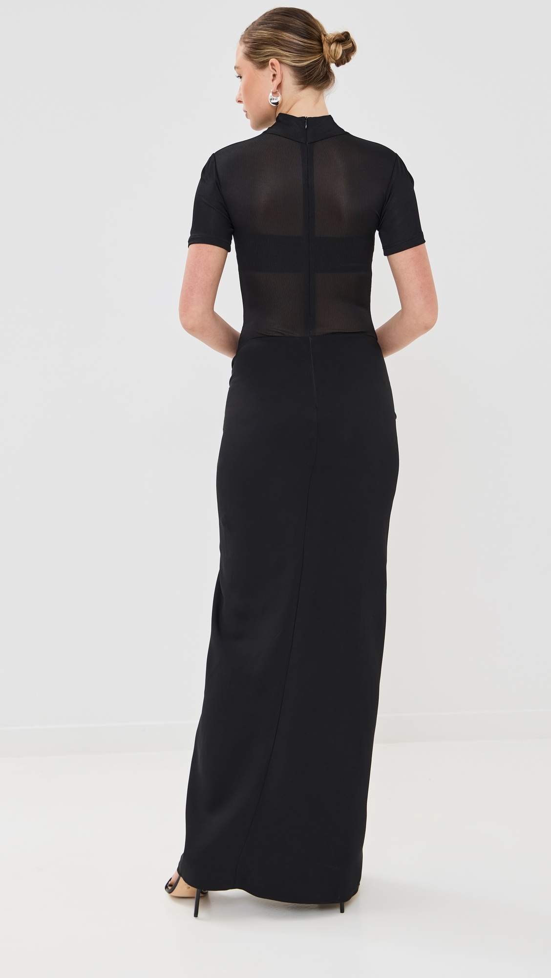 Fusion Ruched Tee Gown - 3