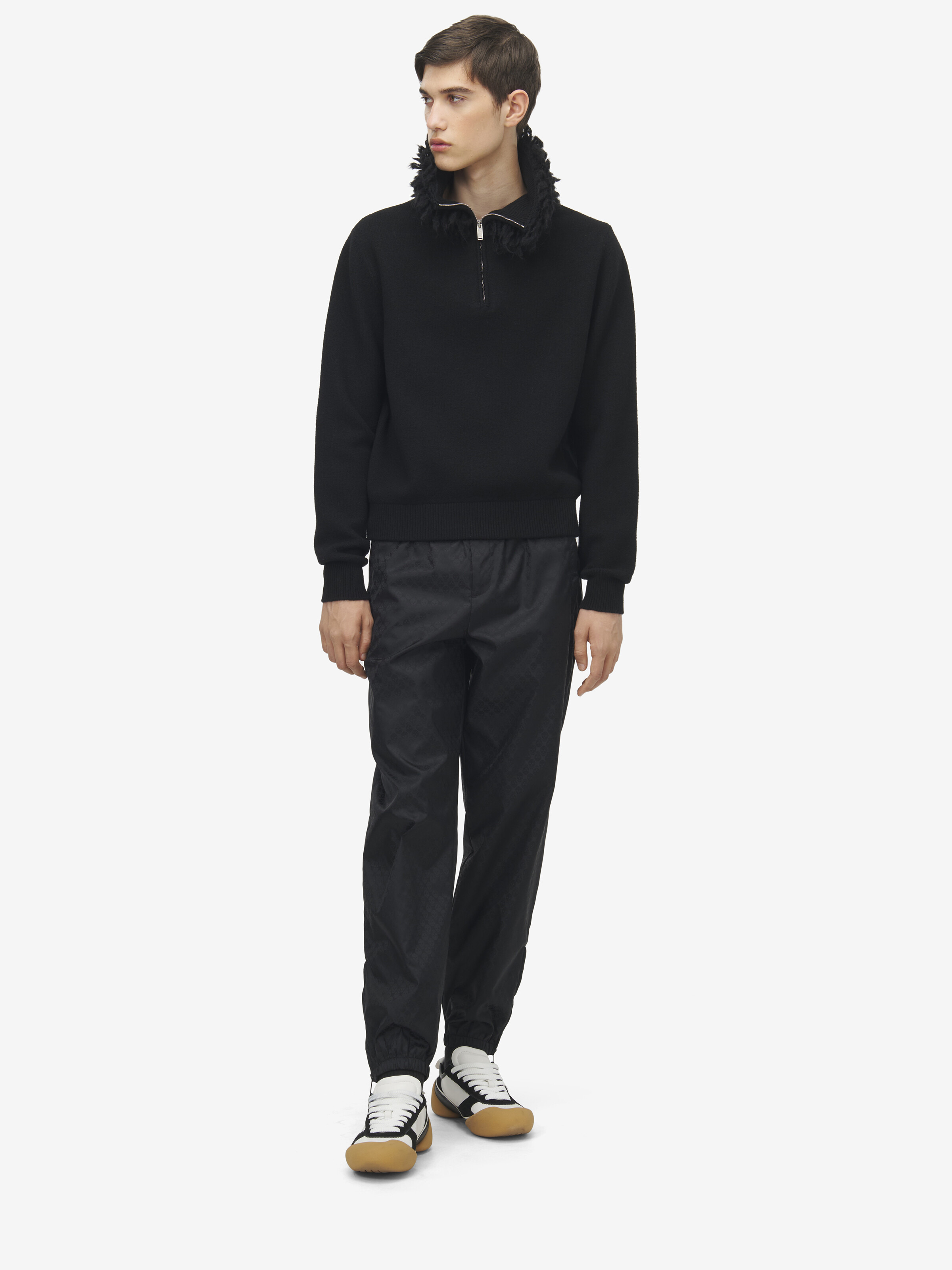Skull Jacquard Joggers - 2