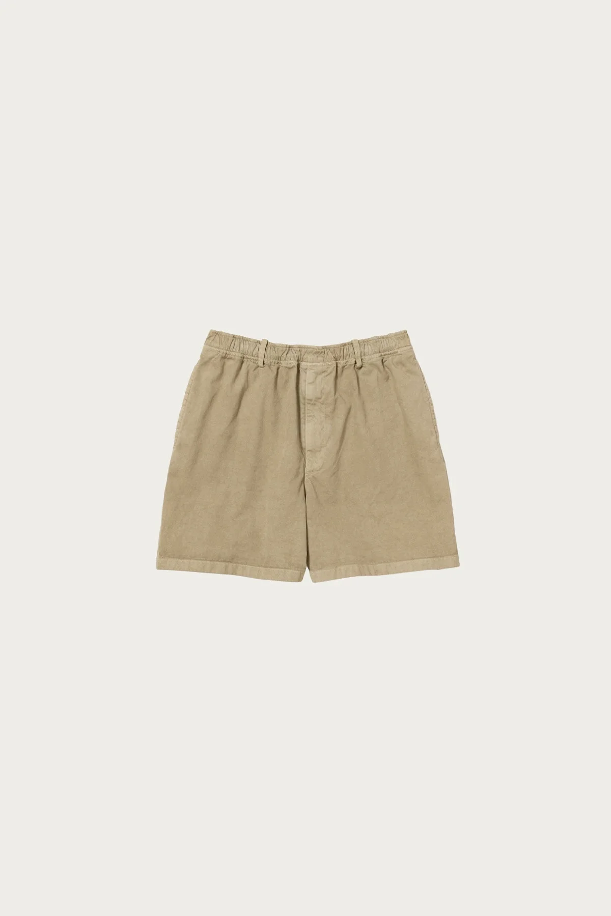 Garment-Dyed Finx Light Chino Shorts - Beige - 1