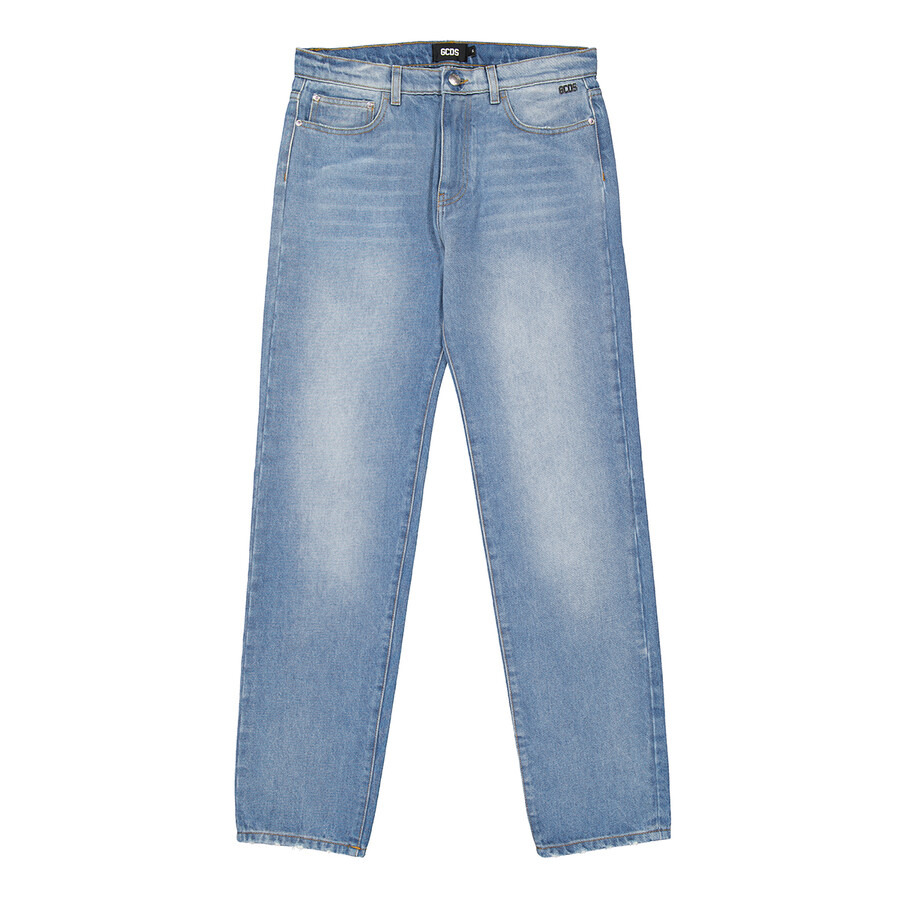 GCDS Straight-Cut Denim Jeans - 5