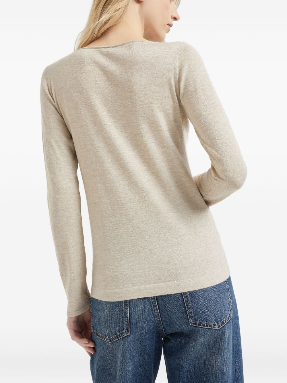 cashmere-blend jumper - 3