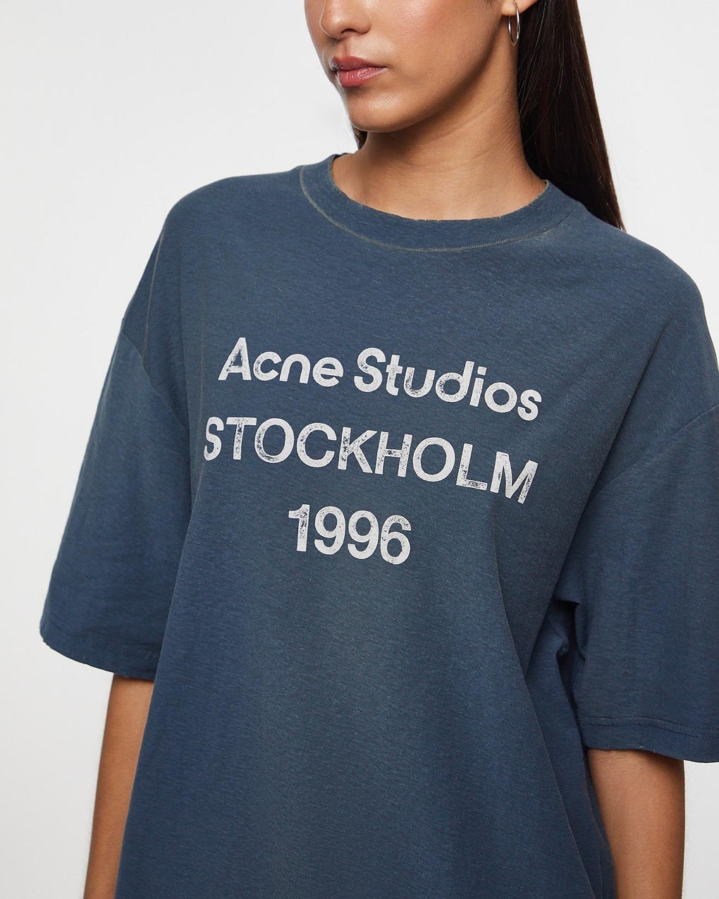 T-Shirt Logo Relaxed Fit Blue - 5