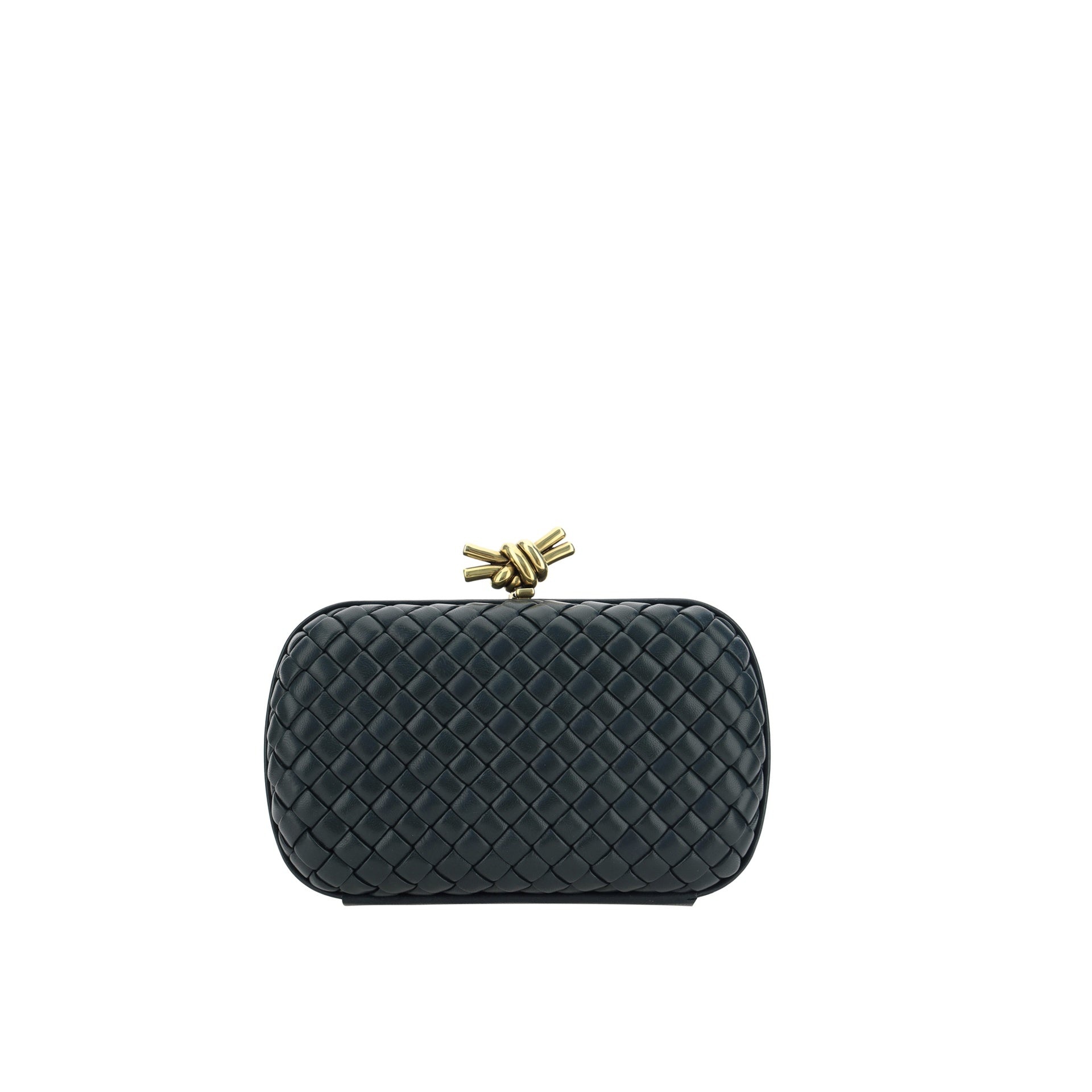 Bottega Veneta Knot Lather Clutch - 1