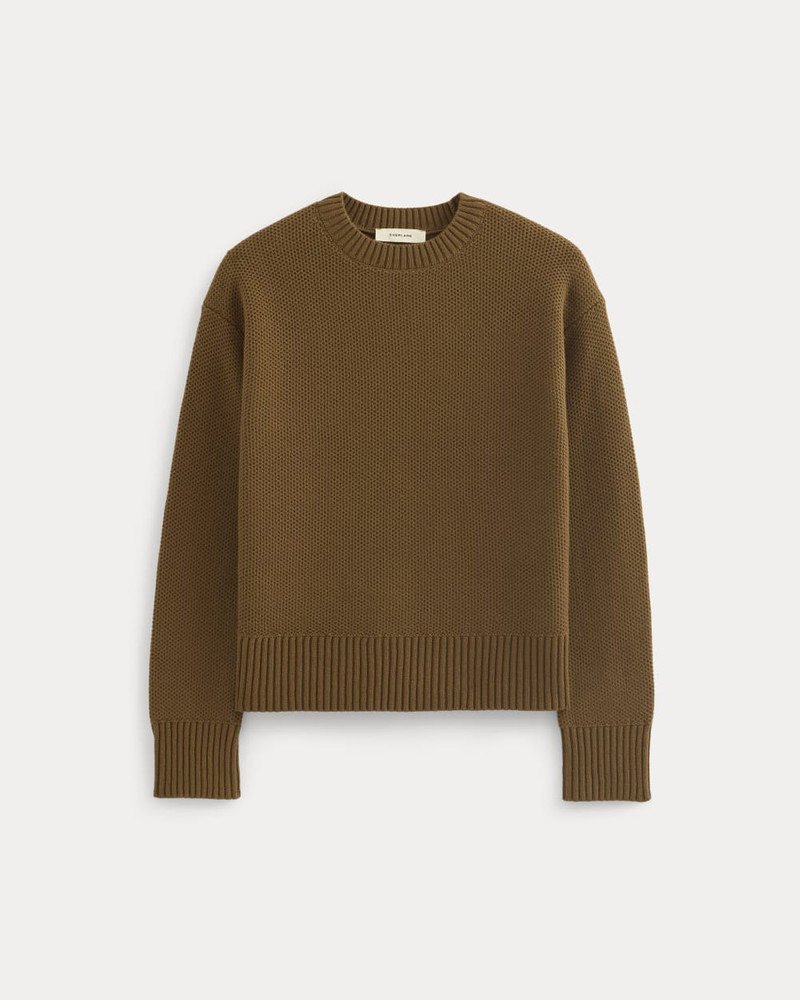 THE COTTON HONEYCOMB SQUARE CREW 1