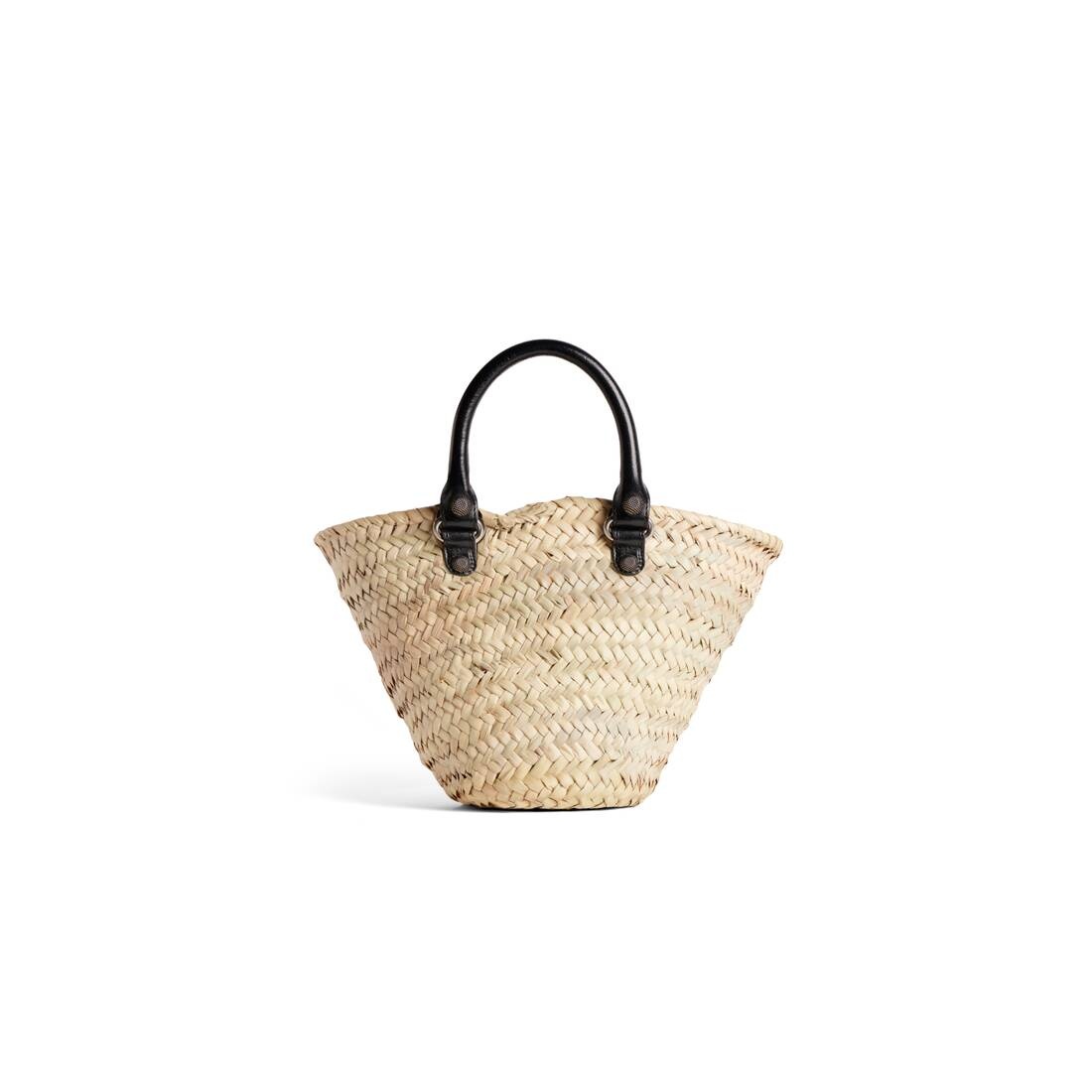 Women's Le Cagole Small Basket  in Natural - 4