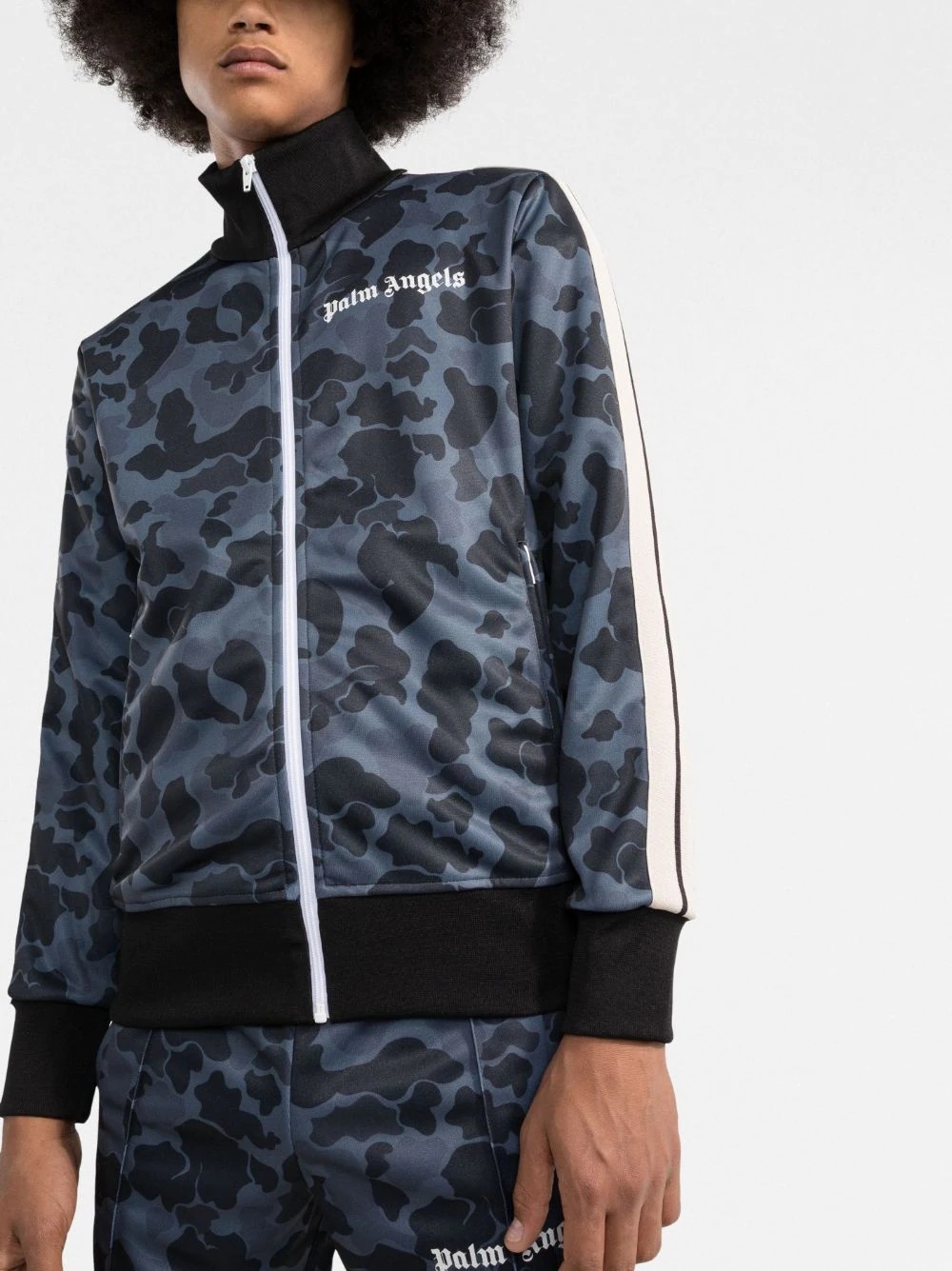 camouflage-print track jacket - 3